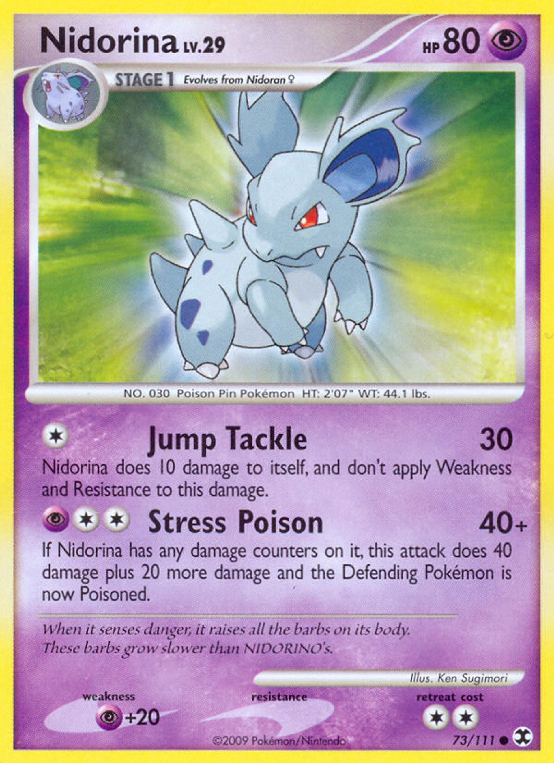 Nidorina — Rising Rivals — Pokemon