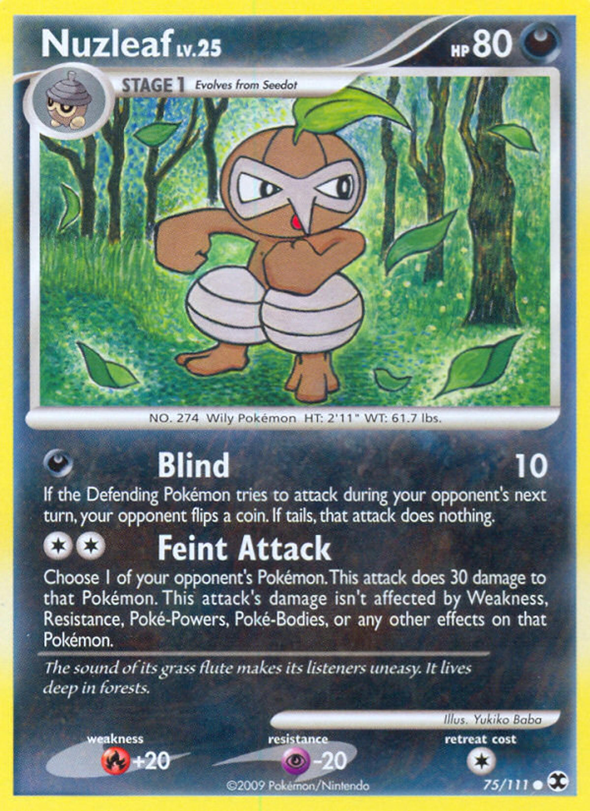 Pifeuil Lv.25 — Rising Rivals — Pokémon