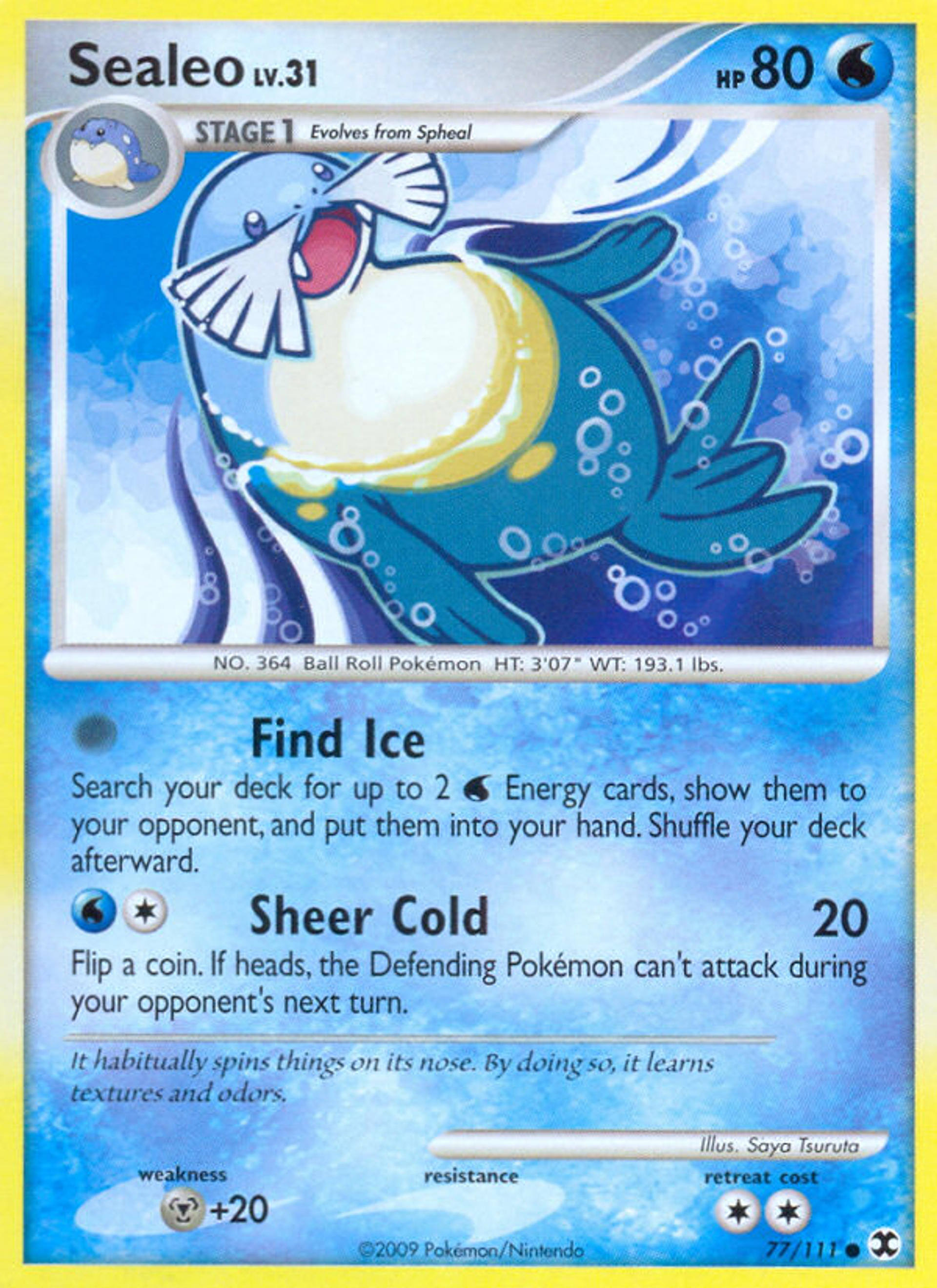 Sealeo — Rising Rivals — Pokemon