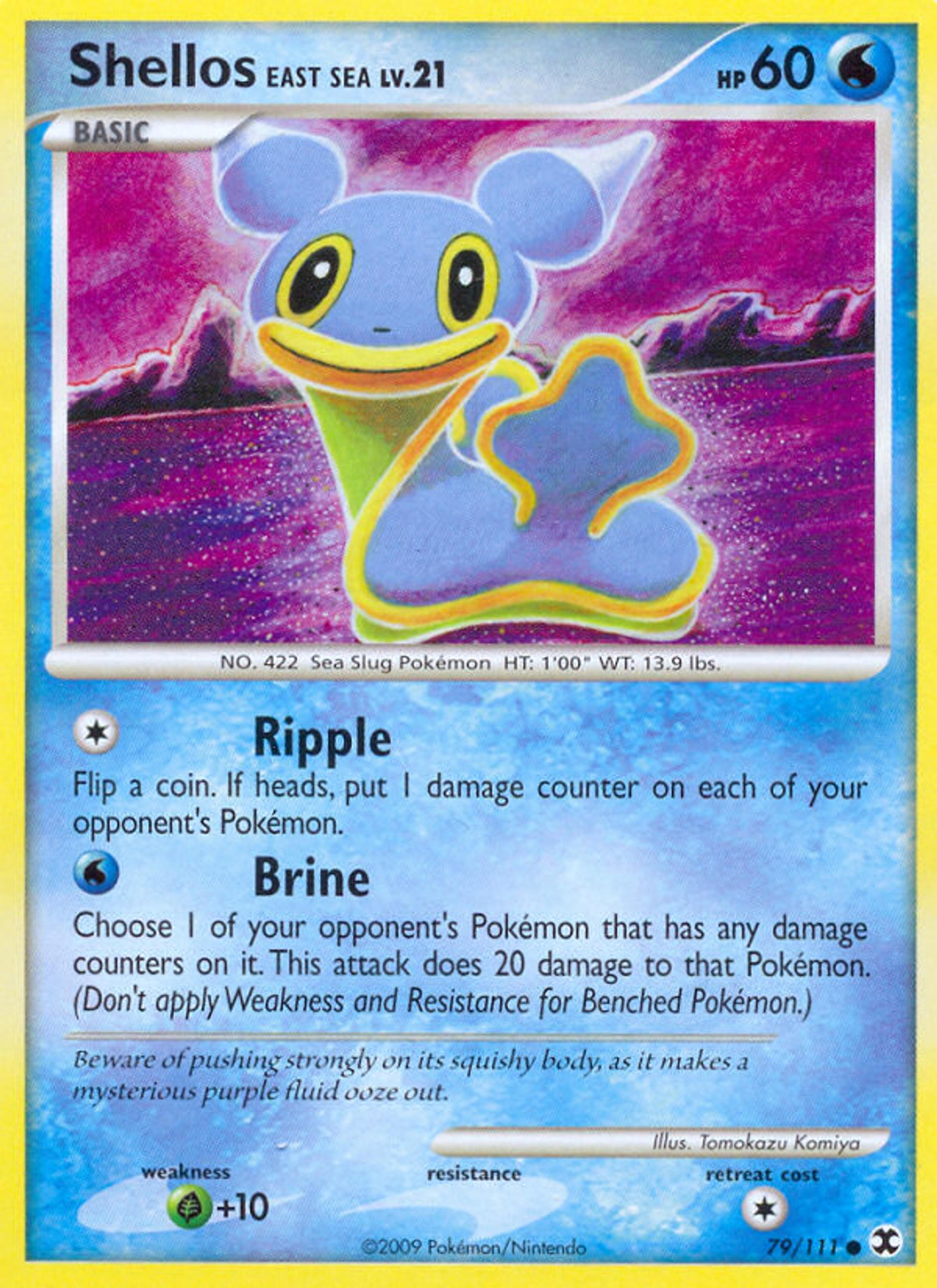 Shellos East Sea — Rising Rivals — Pokemon