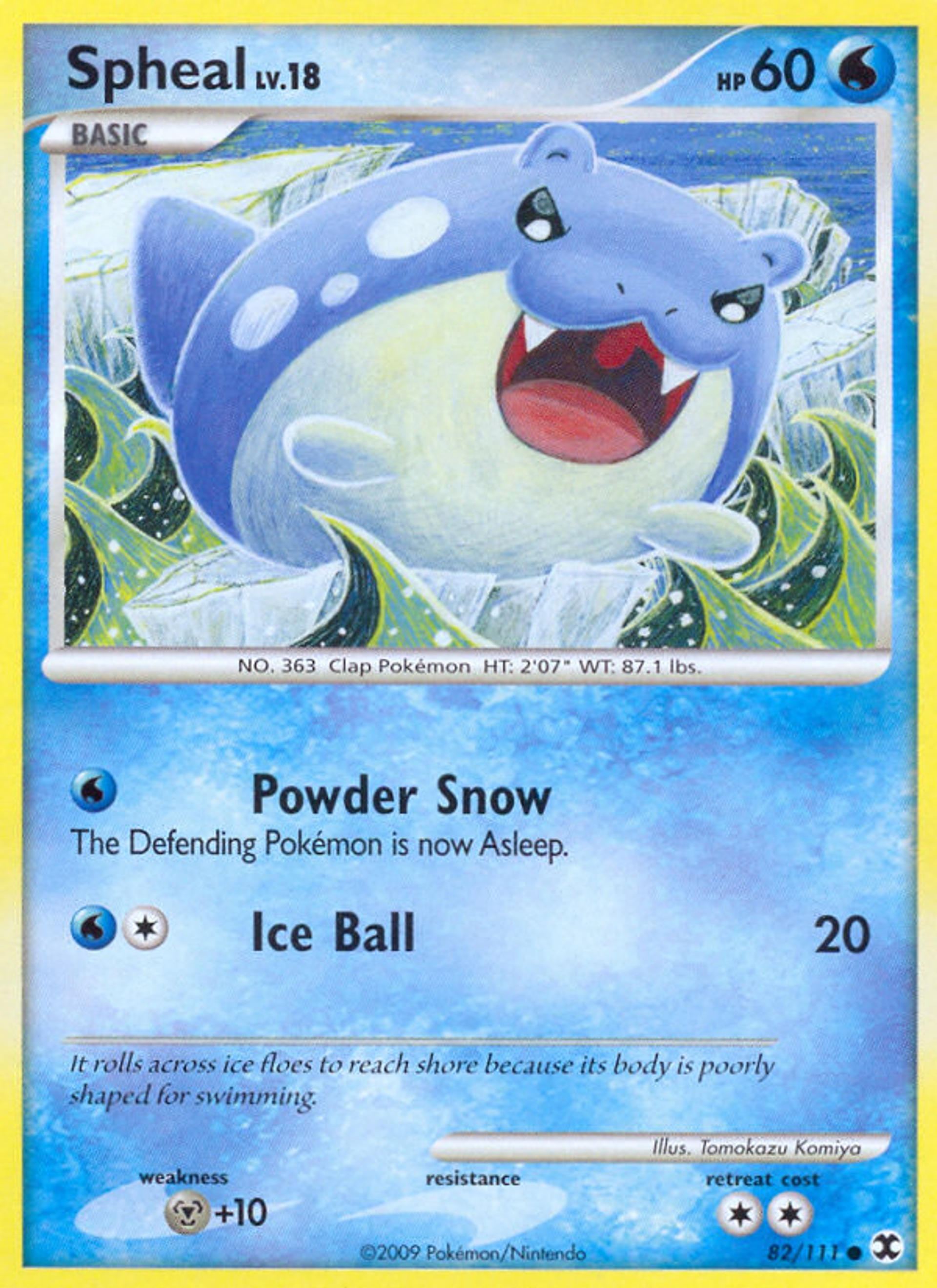 Spheal — Rising Rivals — Pokémon