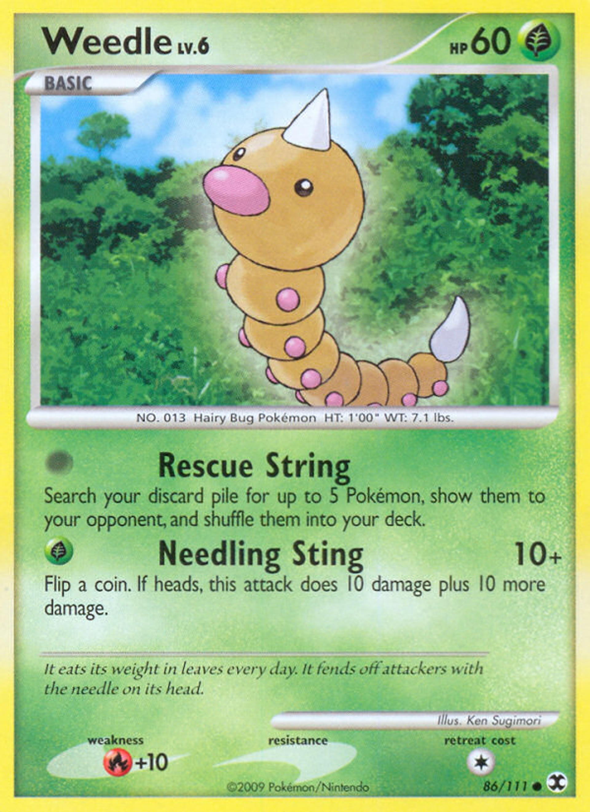 Aspicot Lv.6 — Rising Rivals — Pokémon