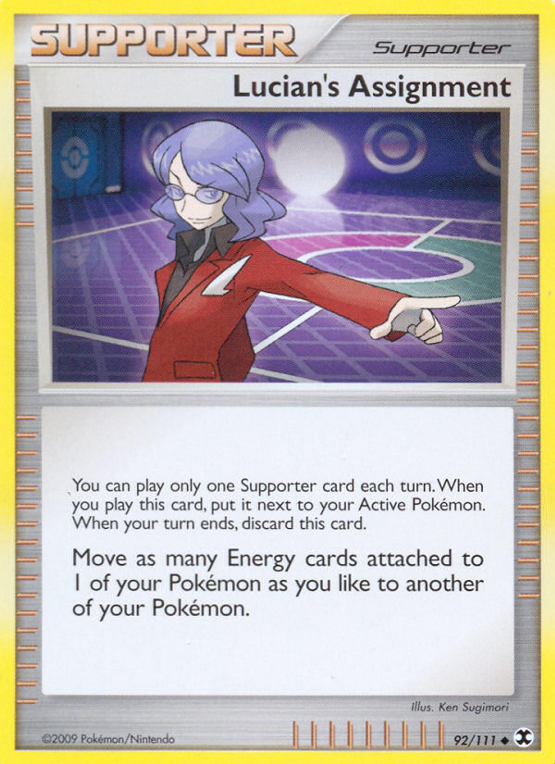 Lucian's Assignment — Rising Rivals — Pokemon