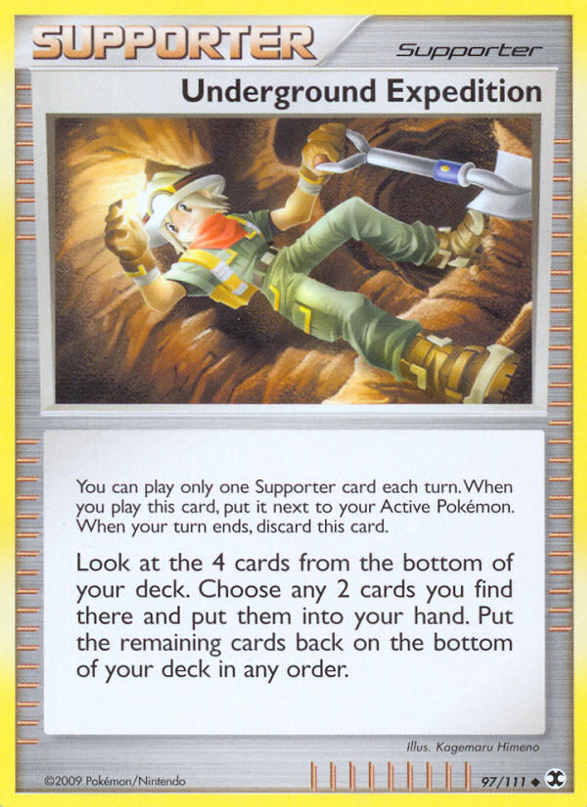 Underground Expedition — Rising Rivals — Pokemon