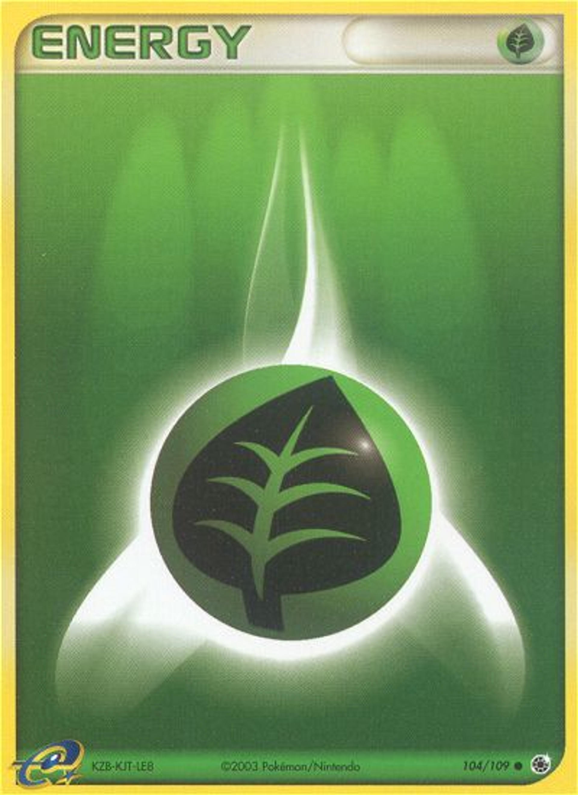 Grass Energy — Ruby and Sapphire — Pokemon