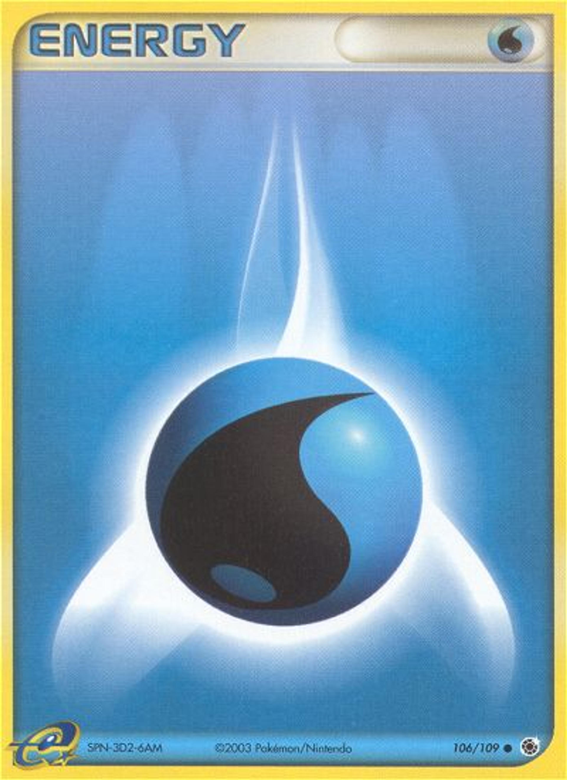 Water Energy — Ruby and Sapphire — Pokemon