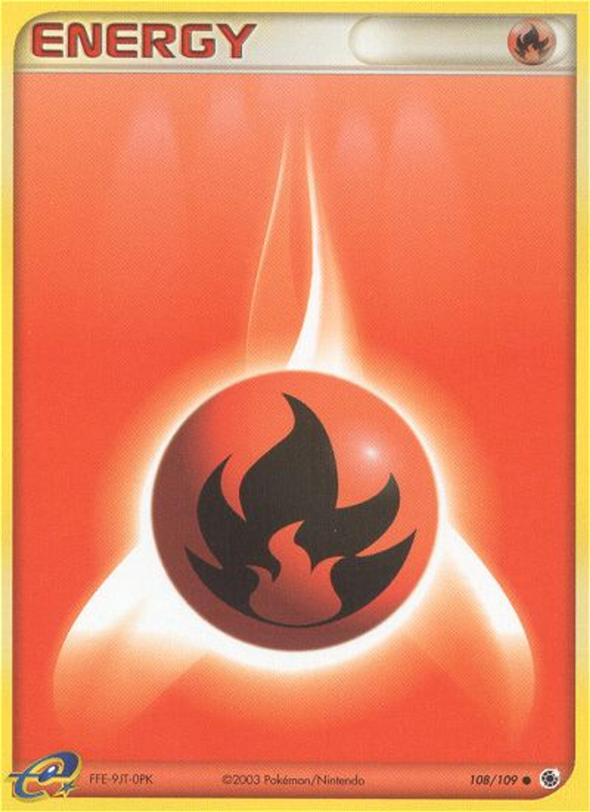 Fire Energy — Ruby and Sapphire — Pokemon