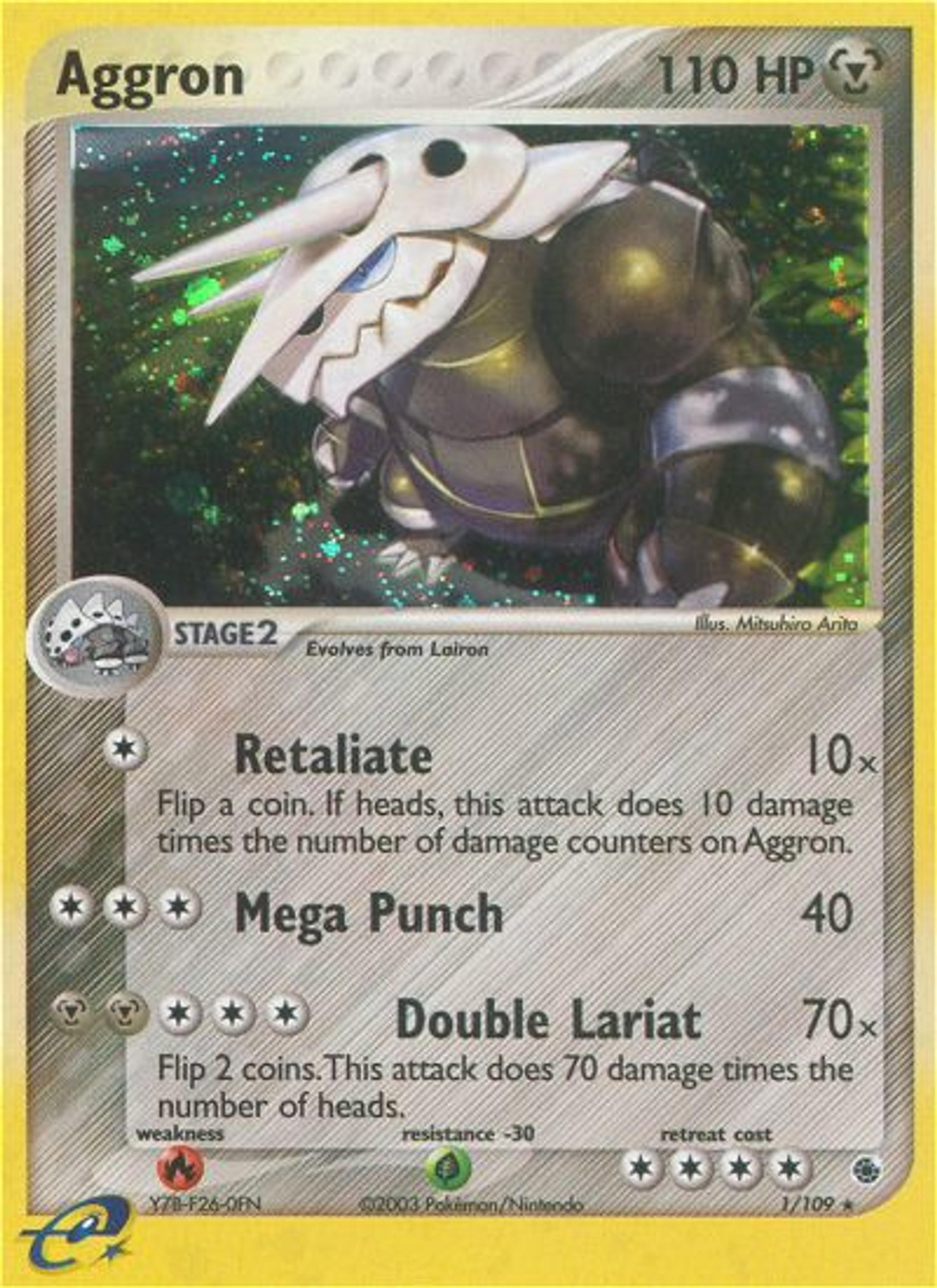 Aggron — Ruby and Sapphire — Pokemon