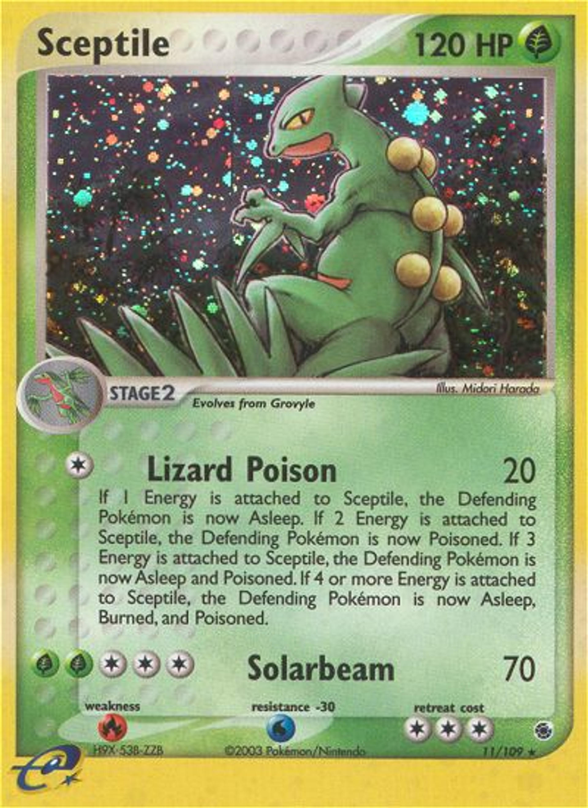 Sceptile — Ruby and Sapphire — Pokemon