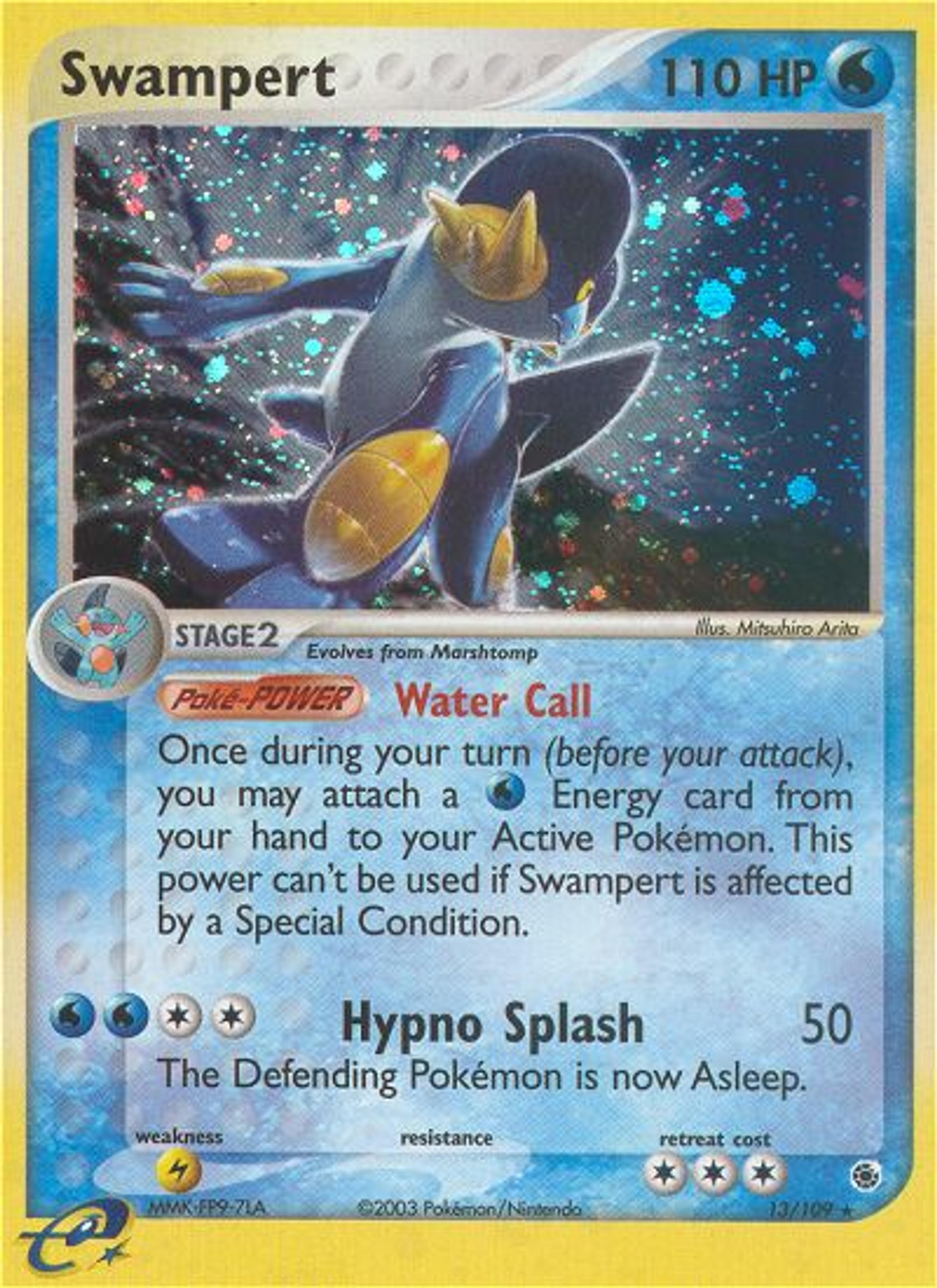 Swampert — Ruby and Sapphire — Pokemon