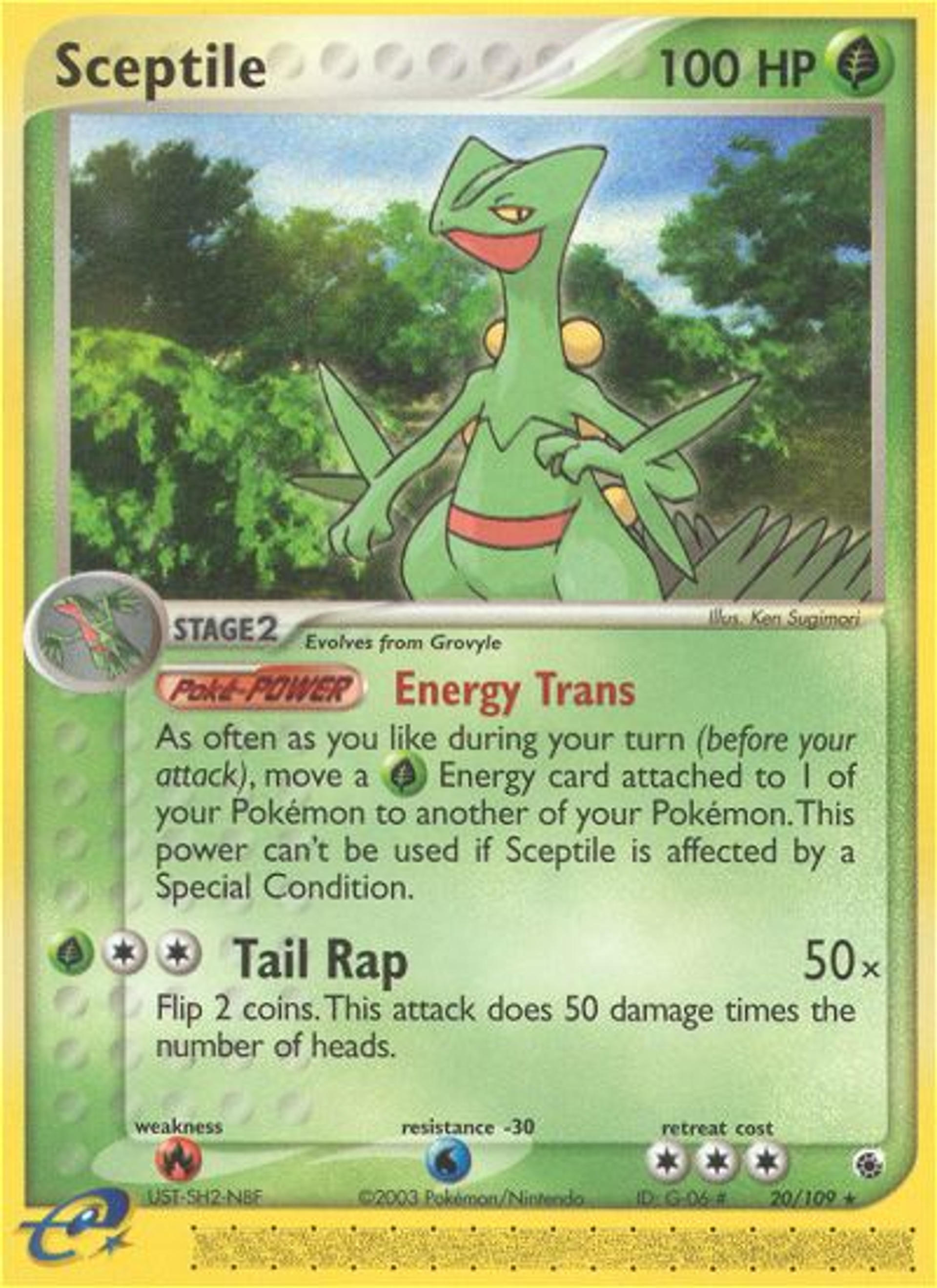 Sceptile — Ruby and Sapphire — Pokemon