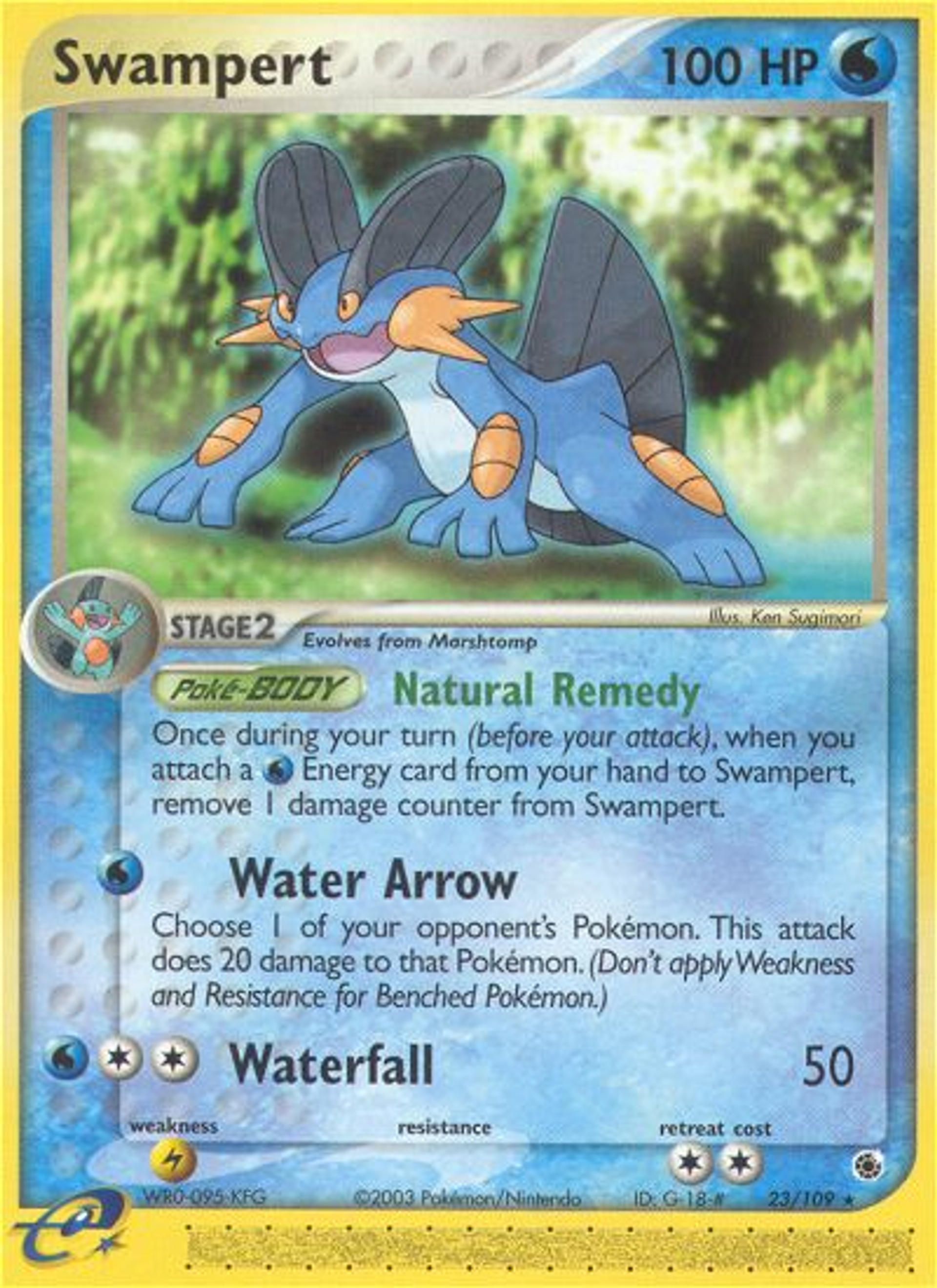 Swampert — Ruby and Sapphire — Pokemon