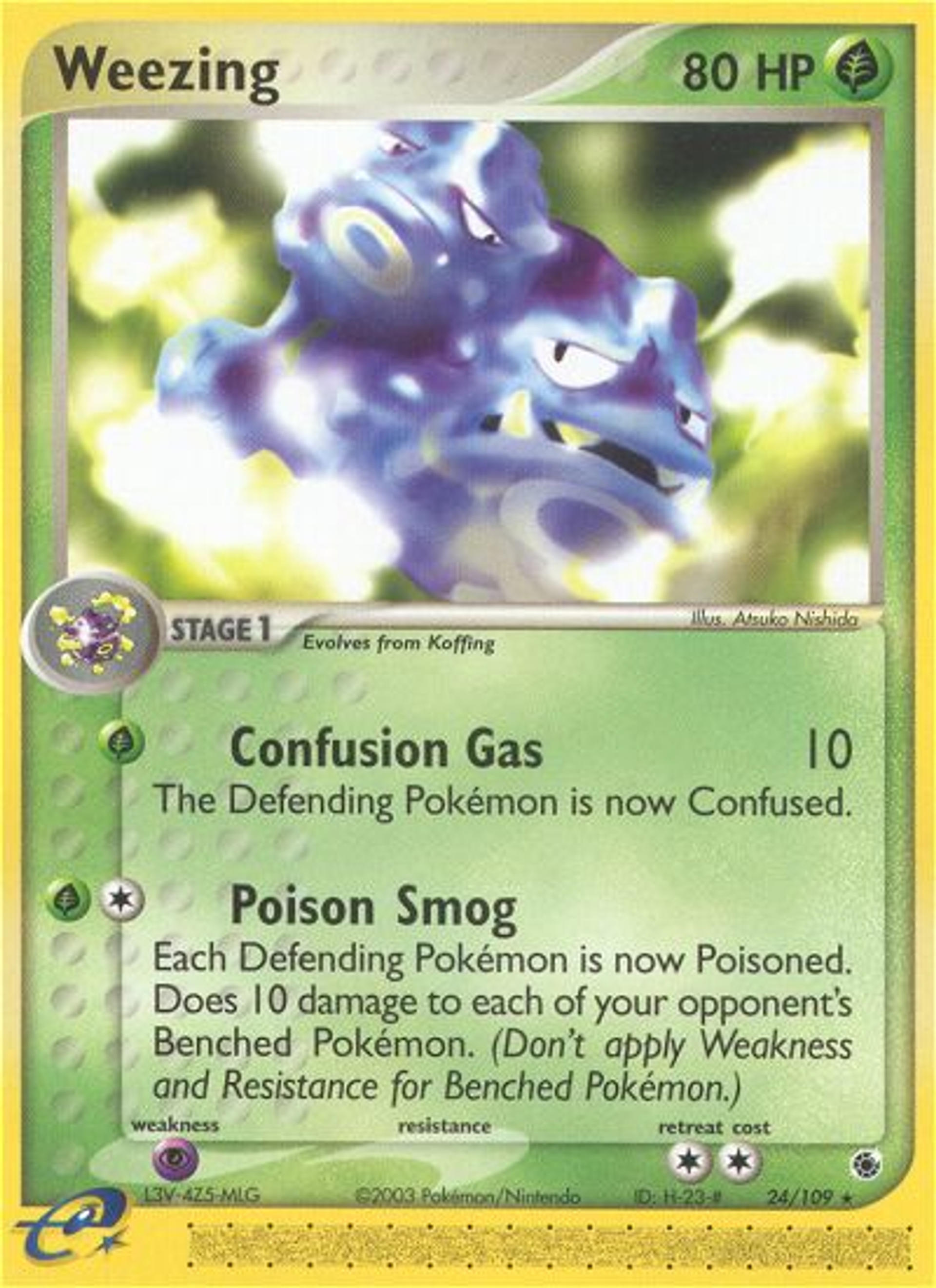 Weezing — Ruby and Sapphire — Pokemon