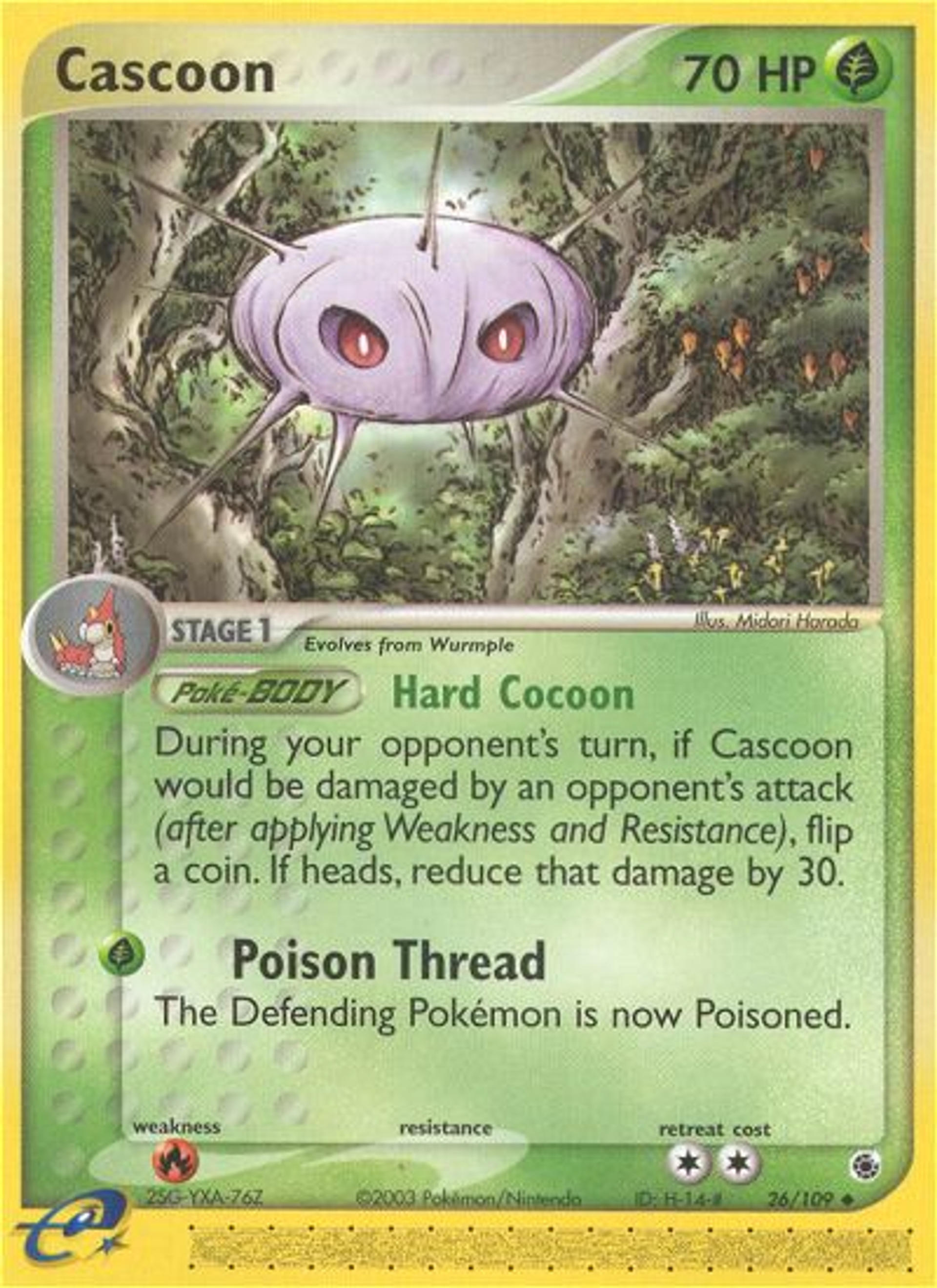 Cascoon — Ruby and Sapphire — Pokemon