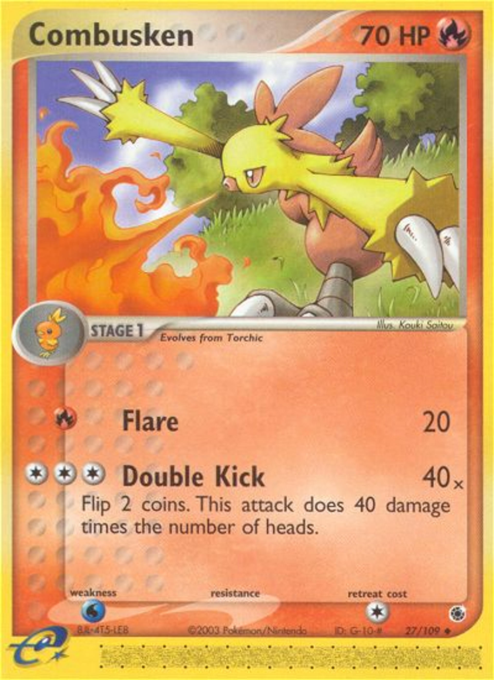 Combusken — Ruby and Sapphire — Pokemon