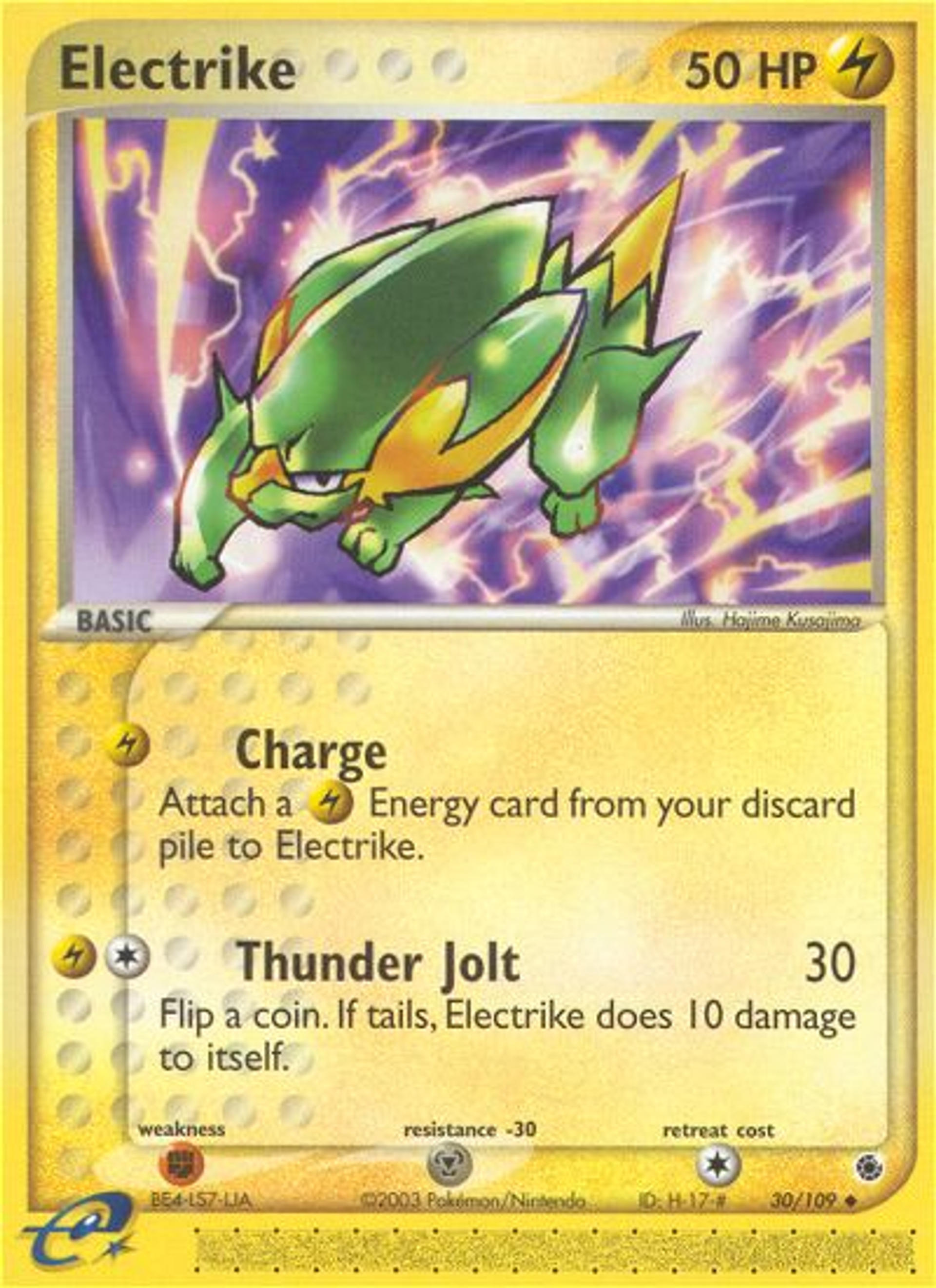 Electrike — Ruby and Sapphire — Pokemon