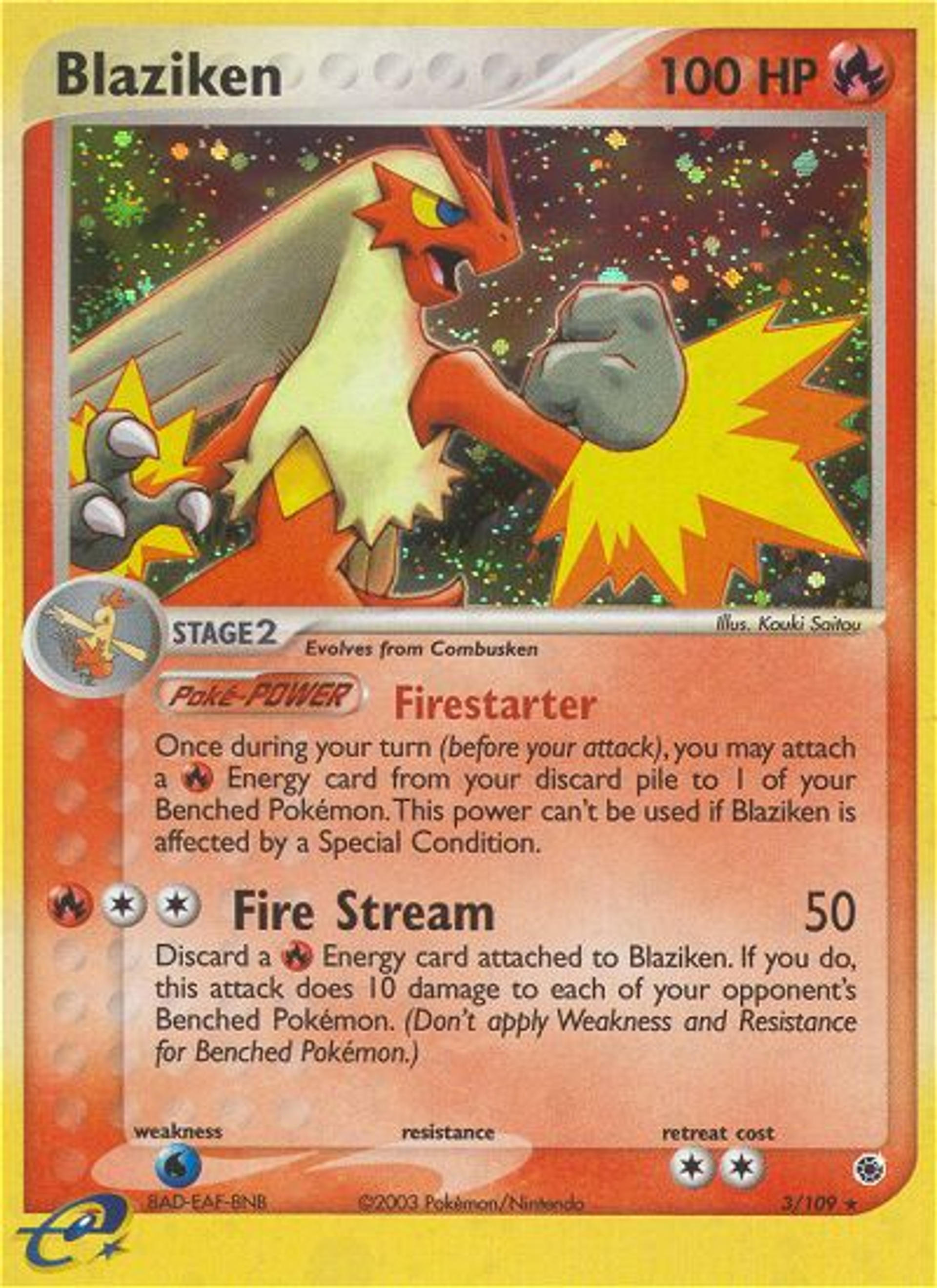Blaziken — Ruby and Sapphire — Pokemon