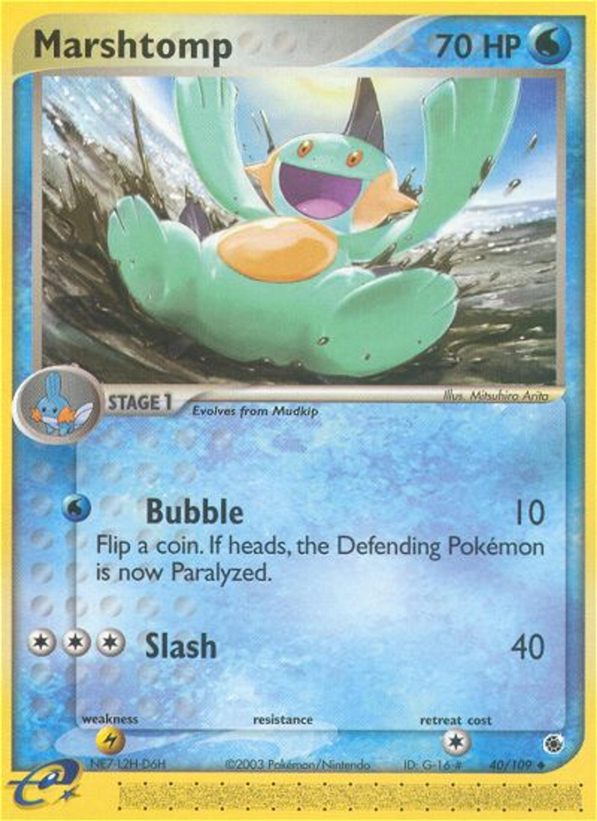 Marshtomp — Ruby and Sapphire — Pokemon