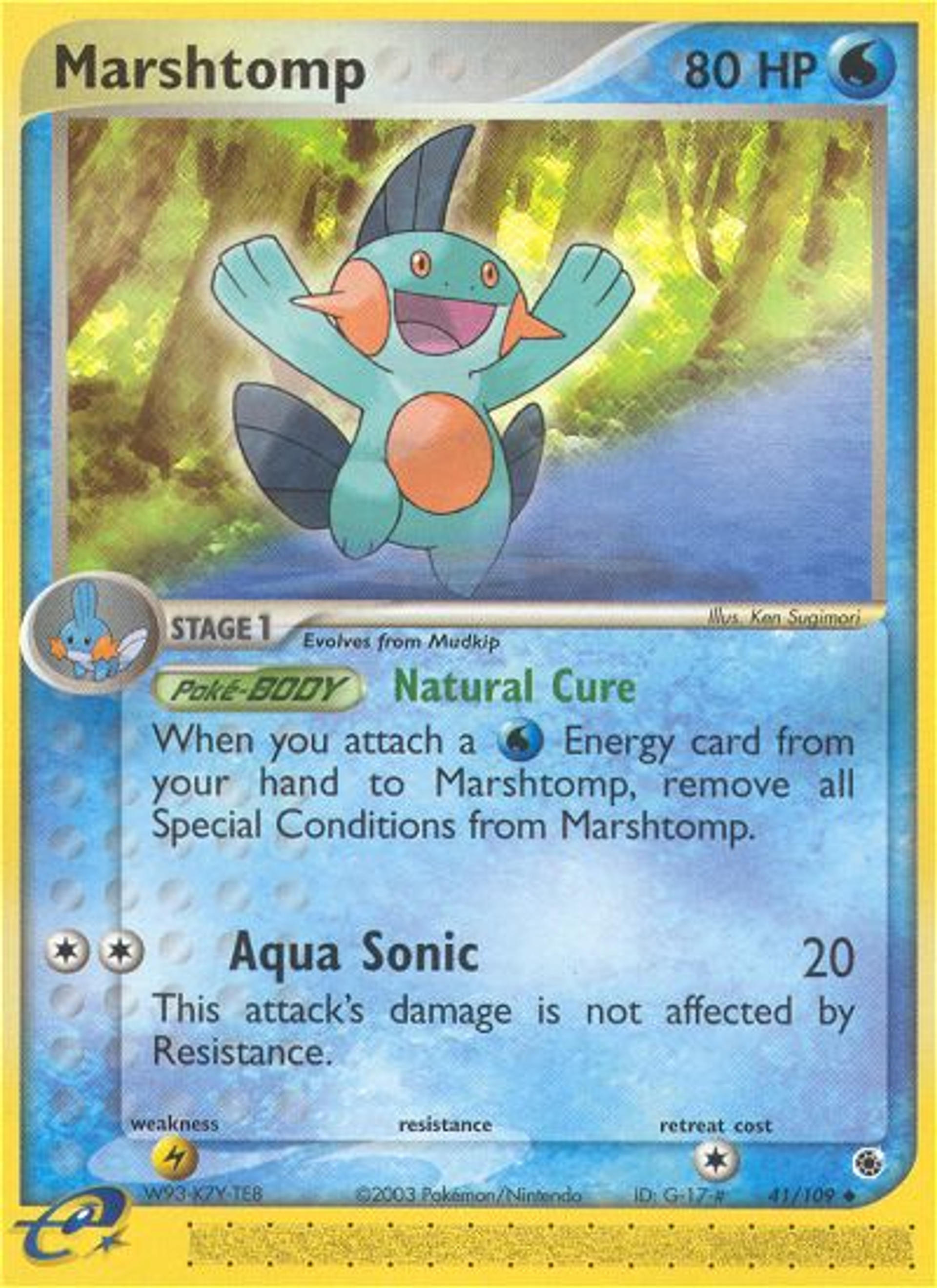 Marshtomp — Ruby and Sapphire — Pokemon