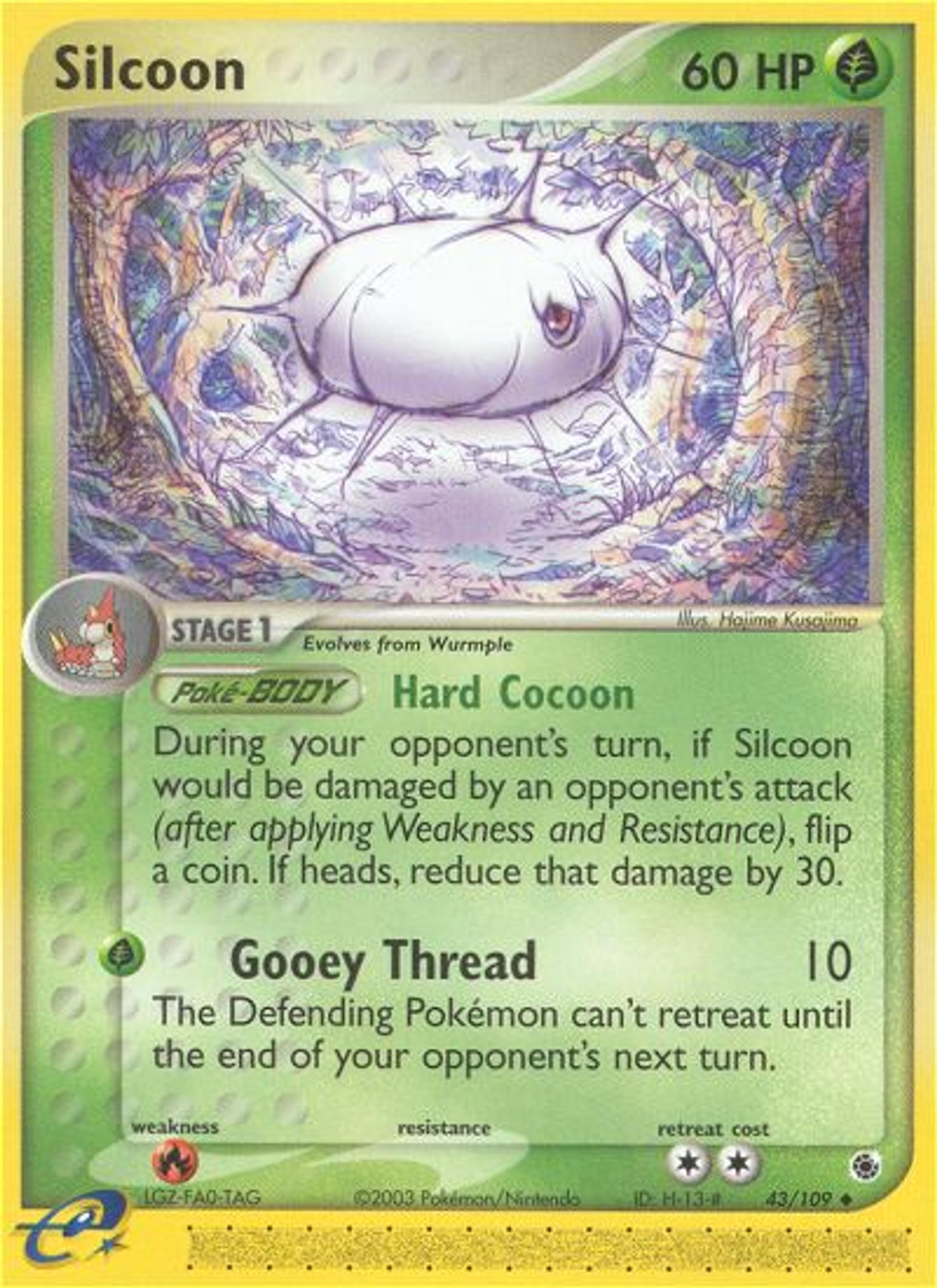 Silcoon — Ruby and Sapphire — Pokemon