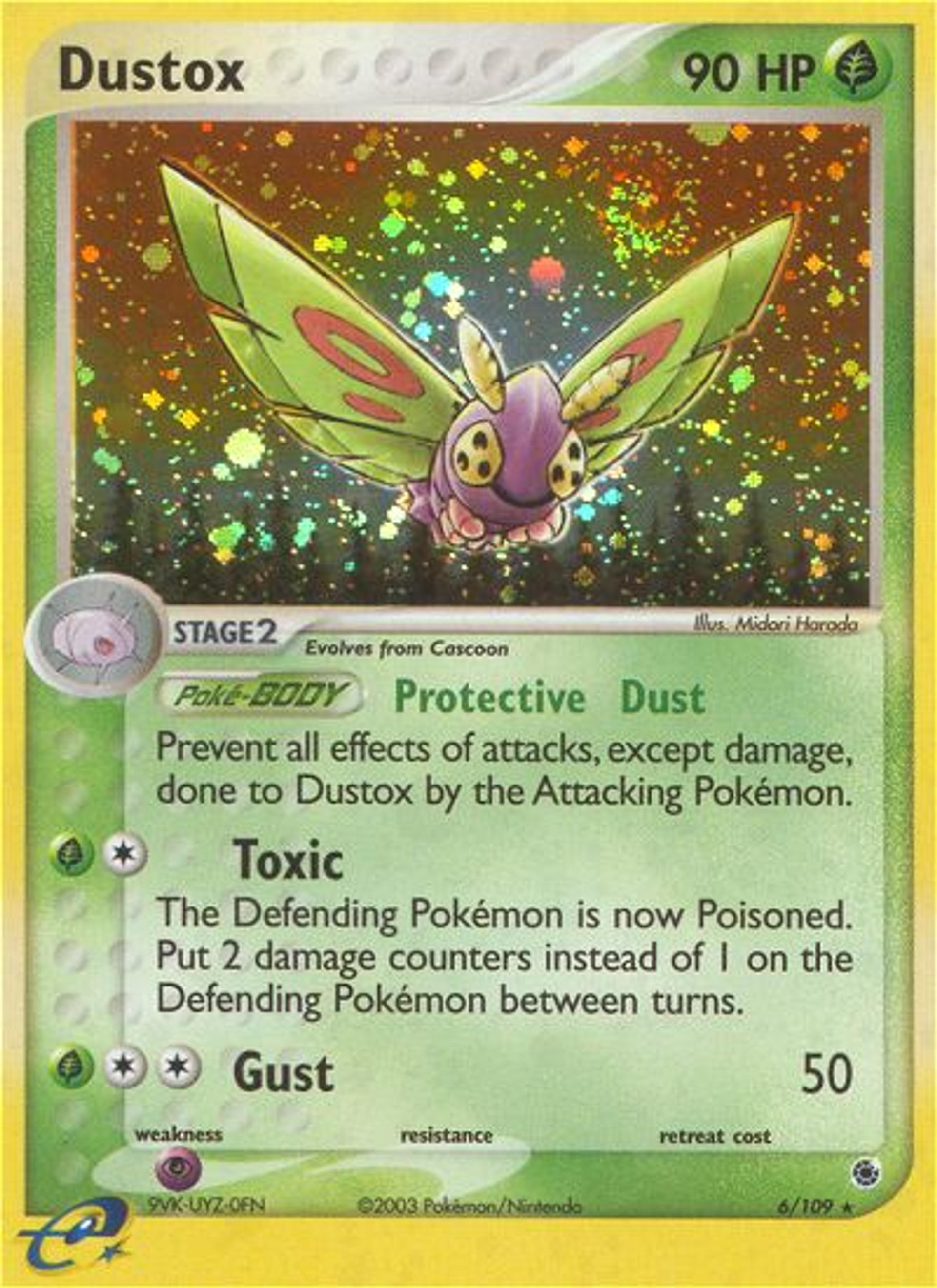 Dustox — Ruby and Sapphire — Pokemon