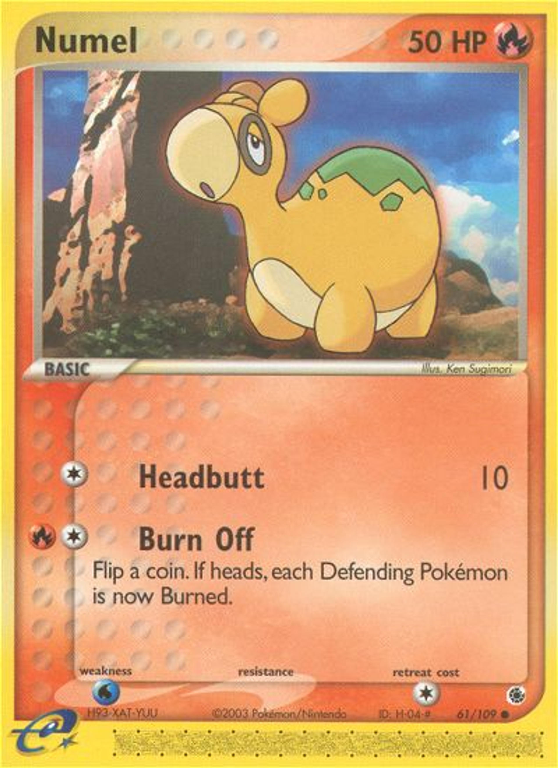 Numel — Ruby and Sapphire — Pokemon