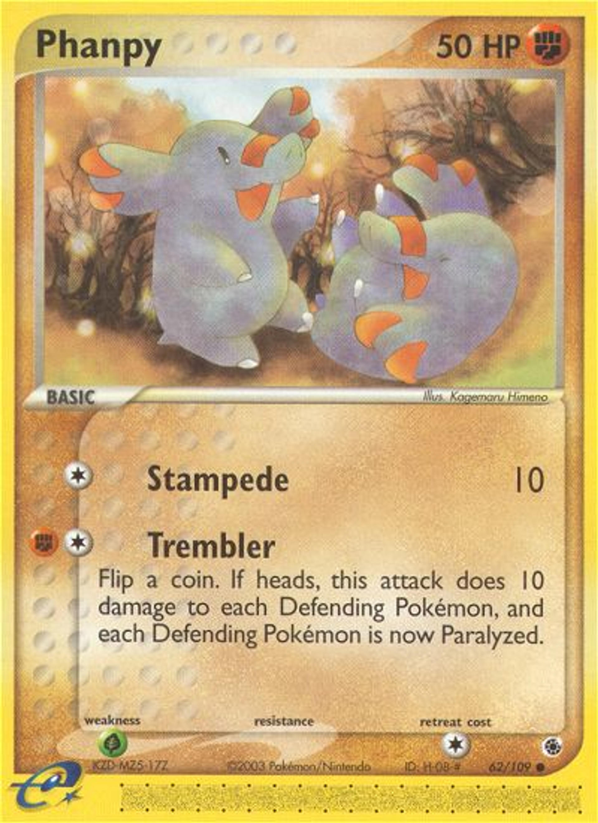Phanpy — Ruby and Sapphire — Pokemon