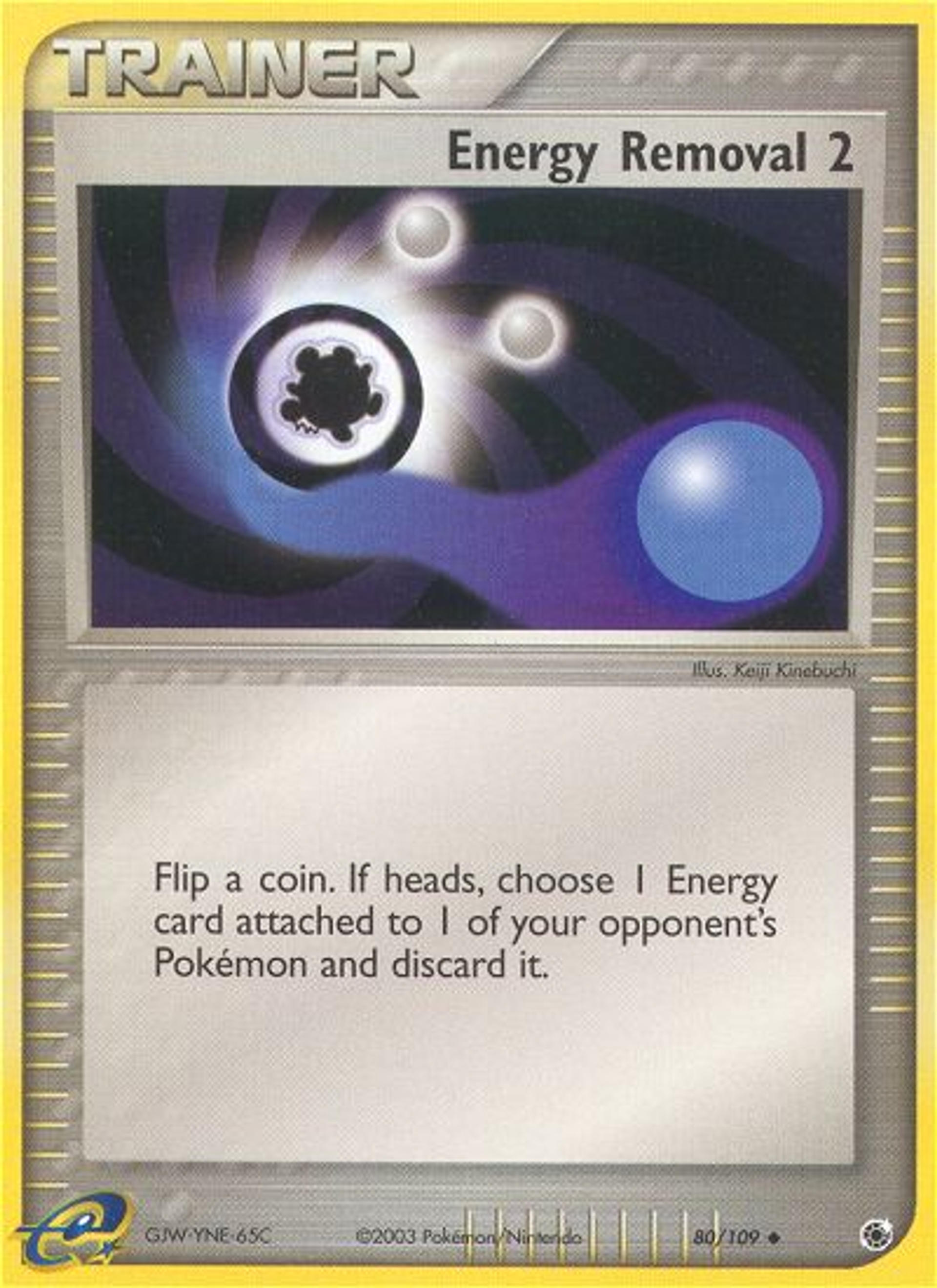 Energy Removal — Ruby and Sapphire — Pokemon