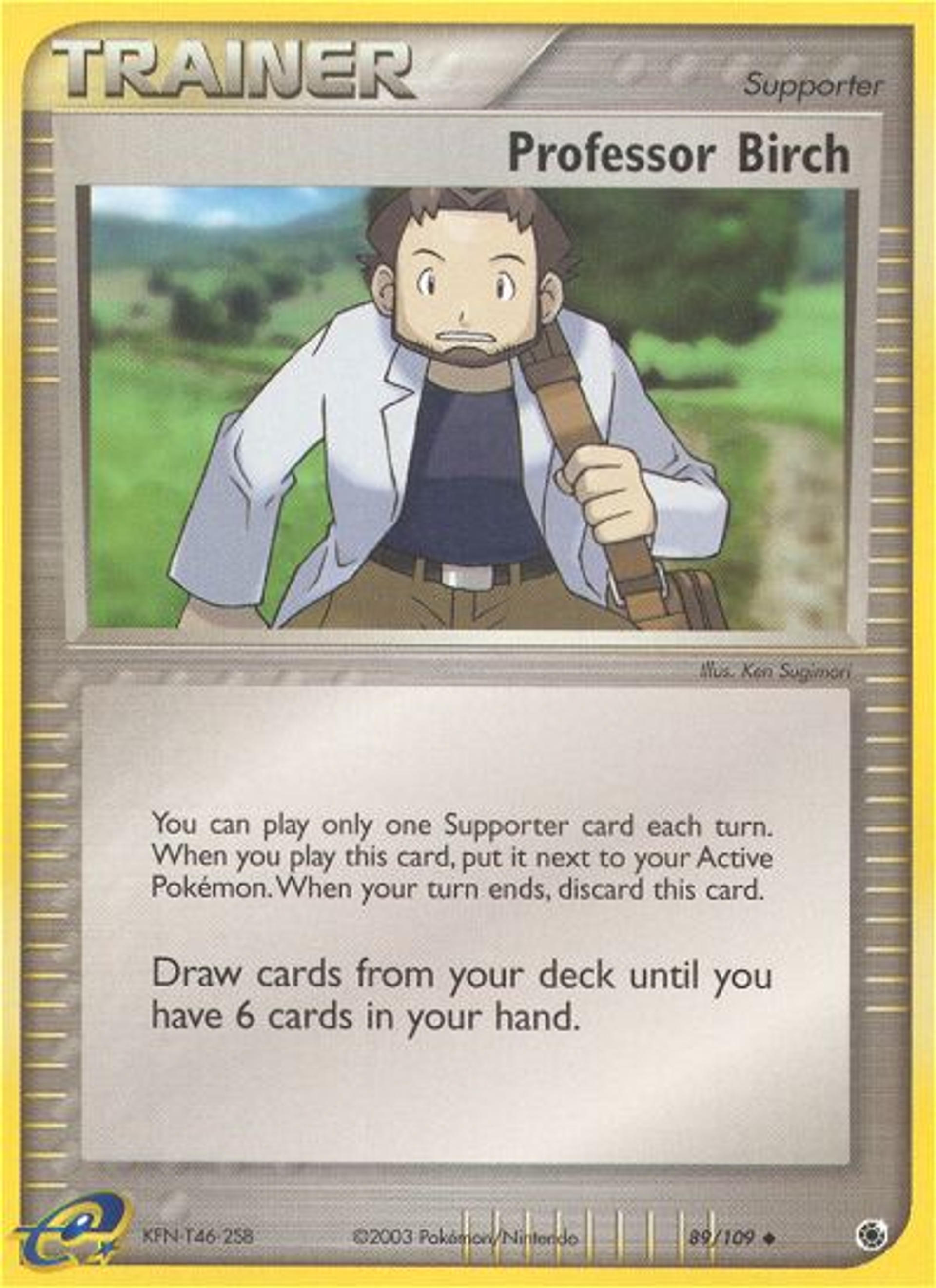 Professor Birch — Ruby and Sapphire — Pokemon