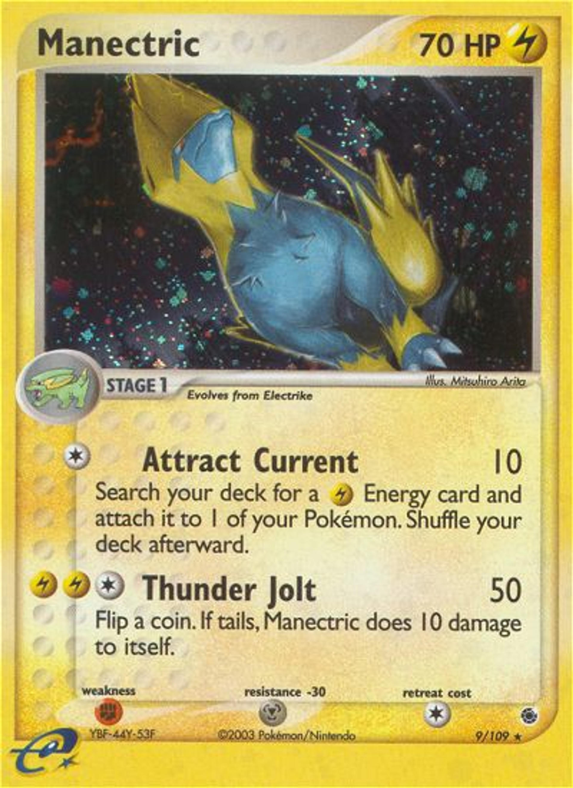 Manectric — Ruby and Sapphire — Pokemon