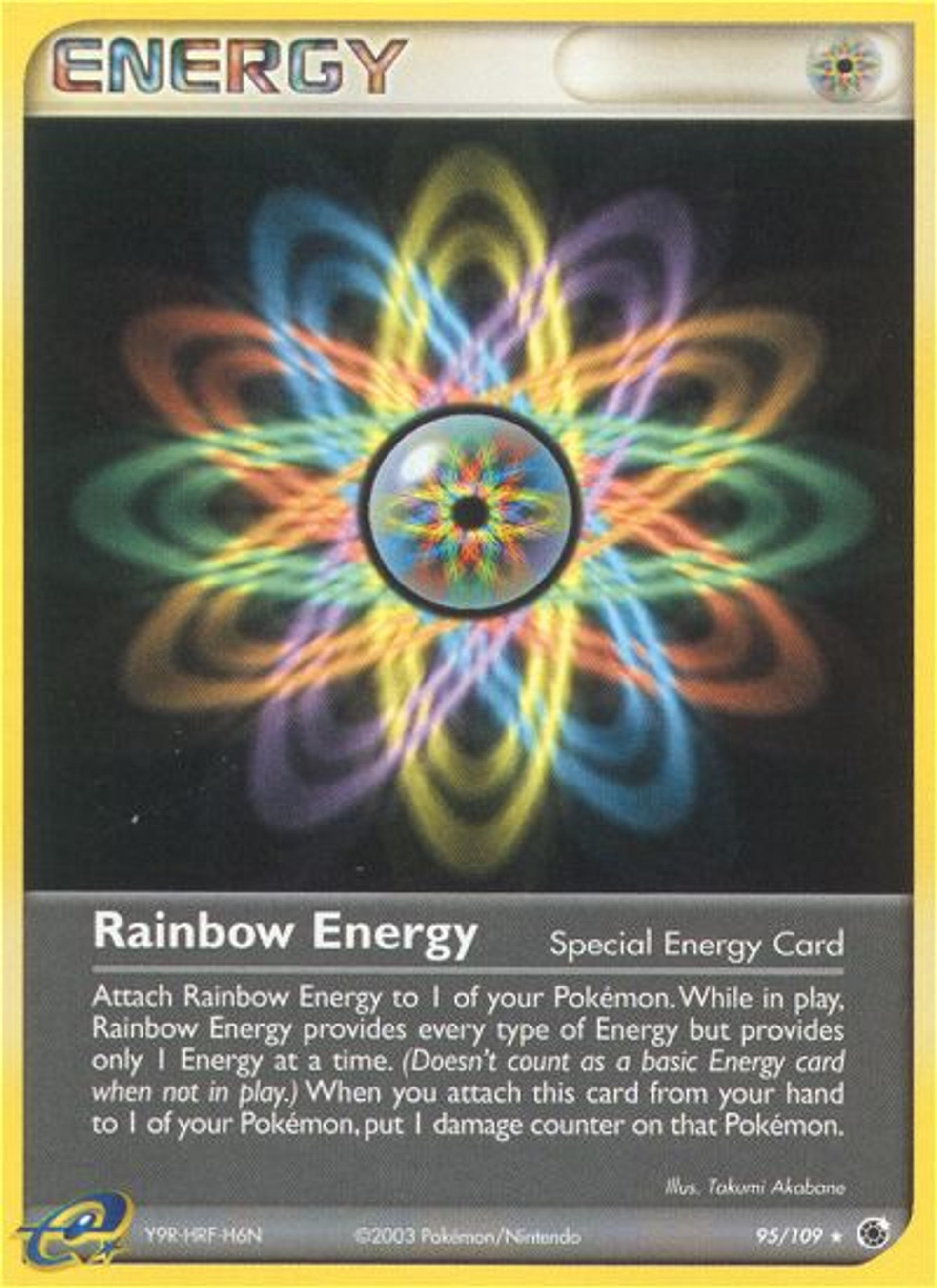 Rainbow Energy — Ruby and Sapphire — Pokemon