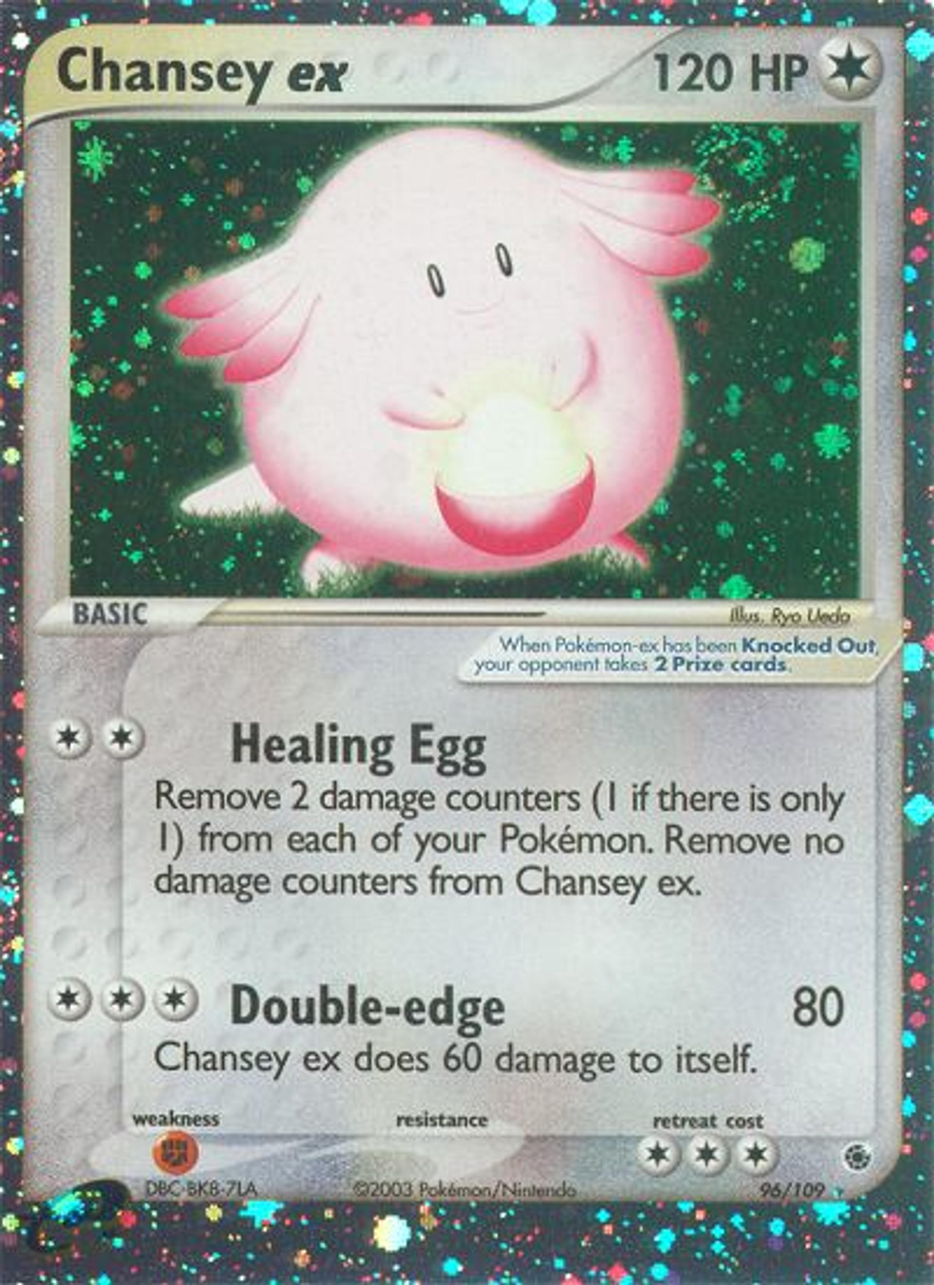 Chansey ex — Ruby and Sapphire — Pokemon