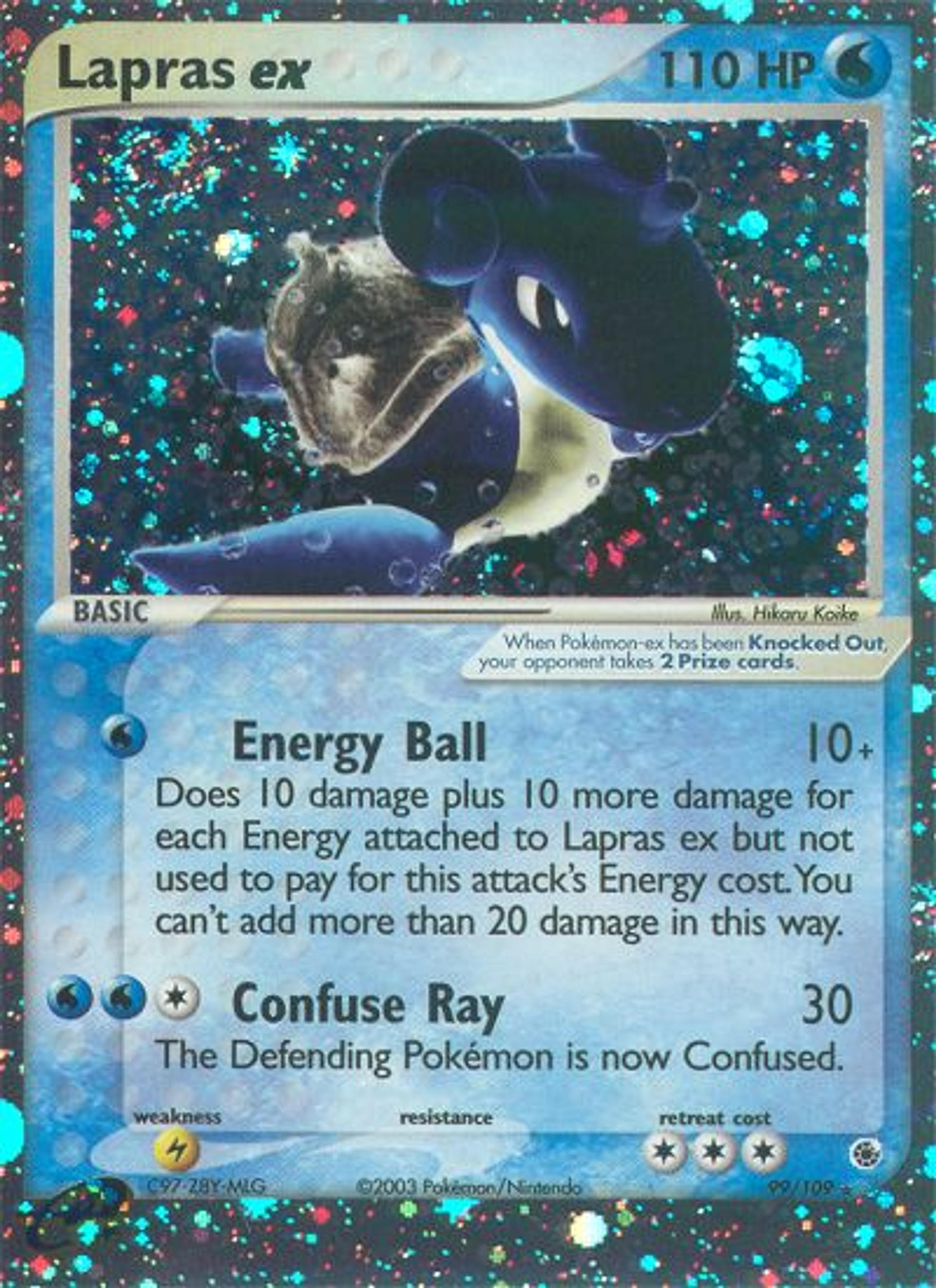 Lapras ex — Ruby and Sapphire — Pokemon