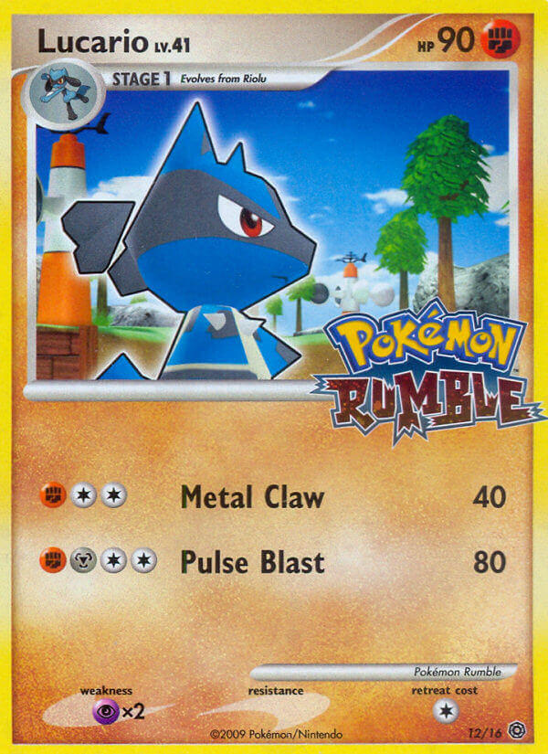 Lucario — Rumble — Pokemon
