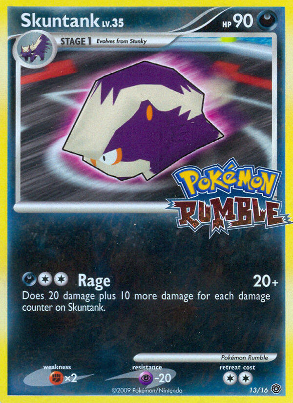 Skuntank — Rumble — Pokemon