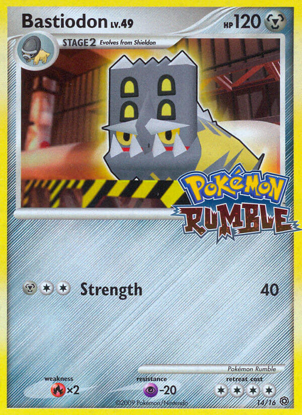 Bastiodon — Rumble — Pokemon