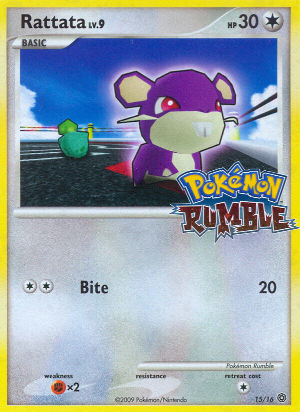 Rattata — Rumble — Pokemon