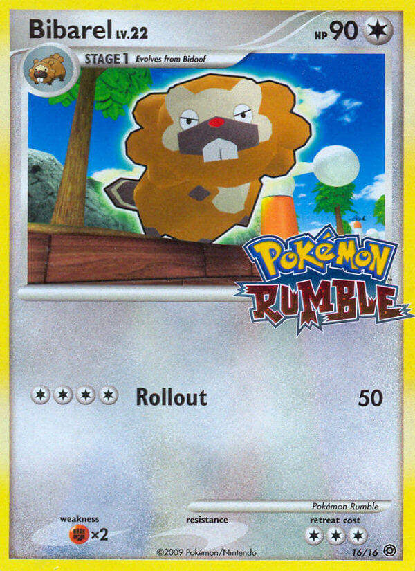 Bibarel — Rumble — Pokemon