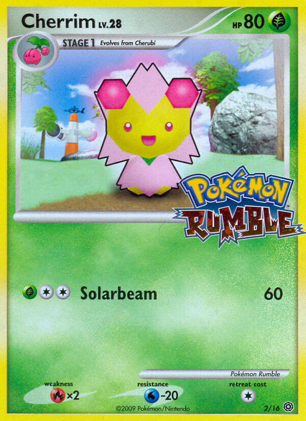 Cherrim — Rumble — Pokemon