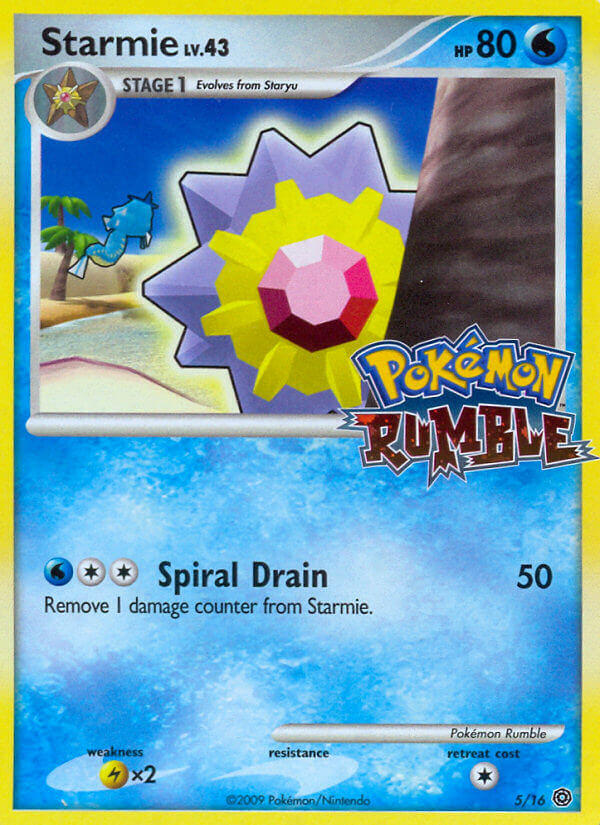Starmie — Rumble — Pokemon