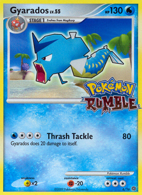 Gyarados — Rumble — Pokemon