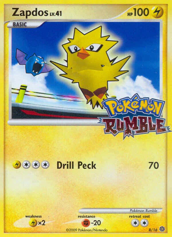 Zapdos — Rumble — Pokemon