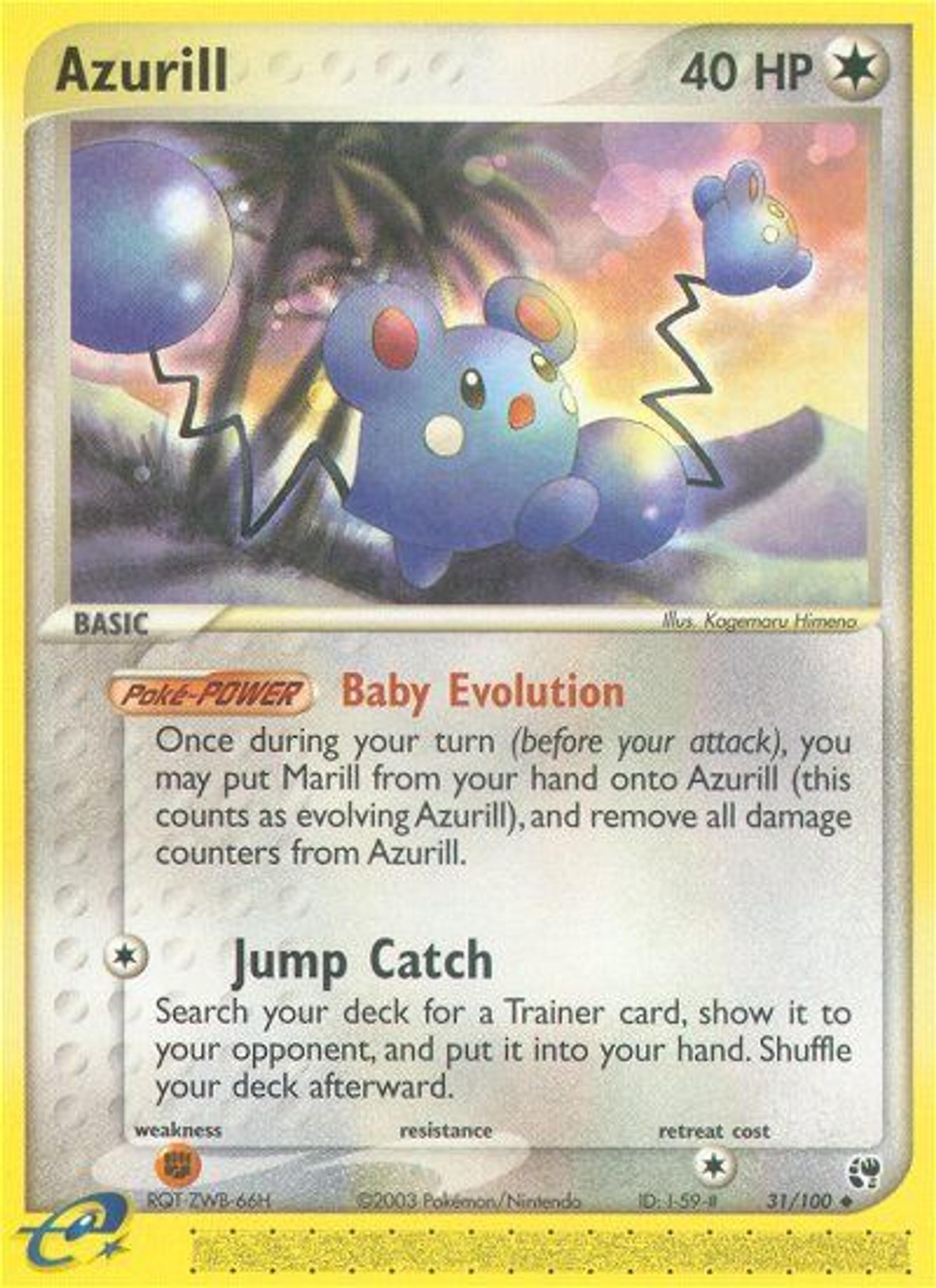 Azurill — Sandstorm — Pokémon