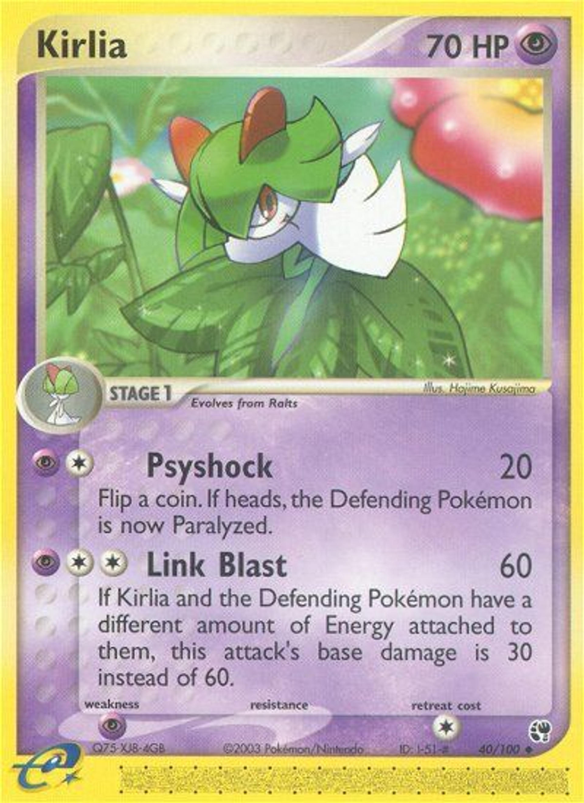 Kirlia — Sandstorm — Pokémon