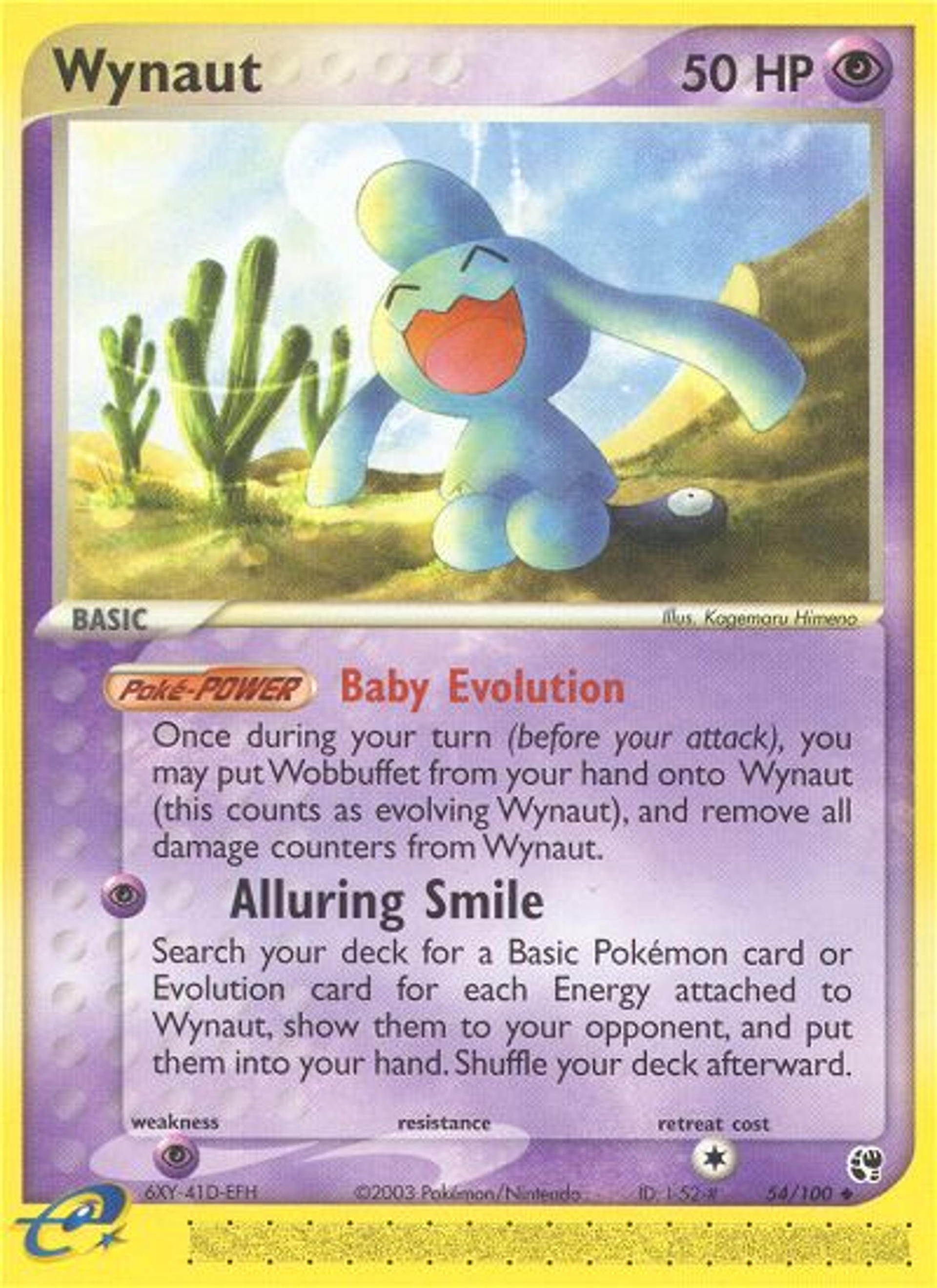 Wynaut — Sandstorm — Pokémon
