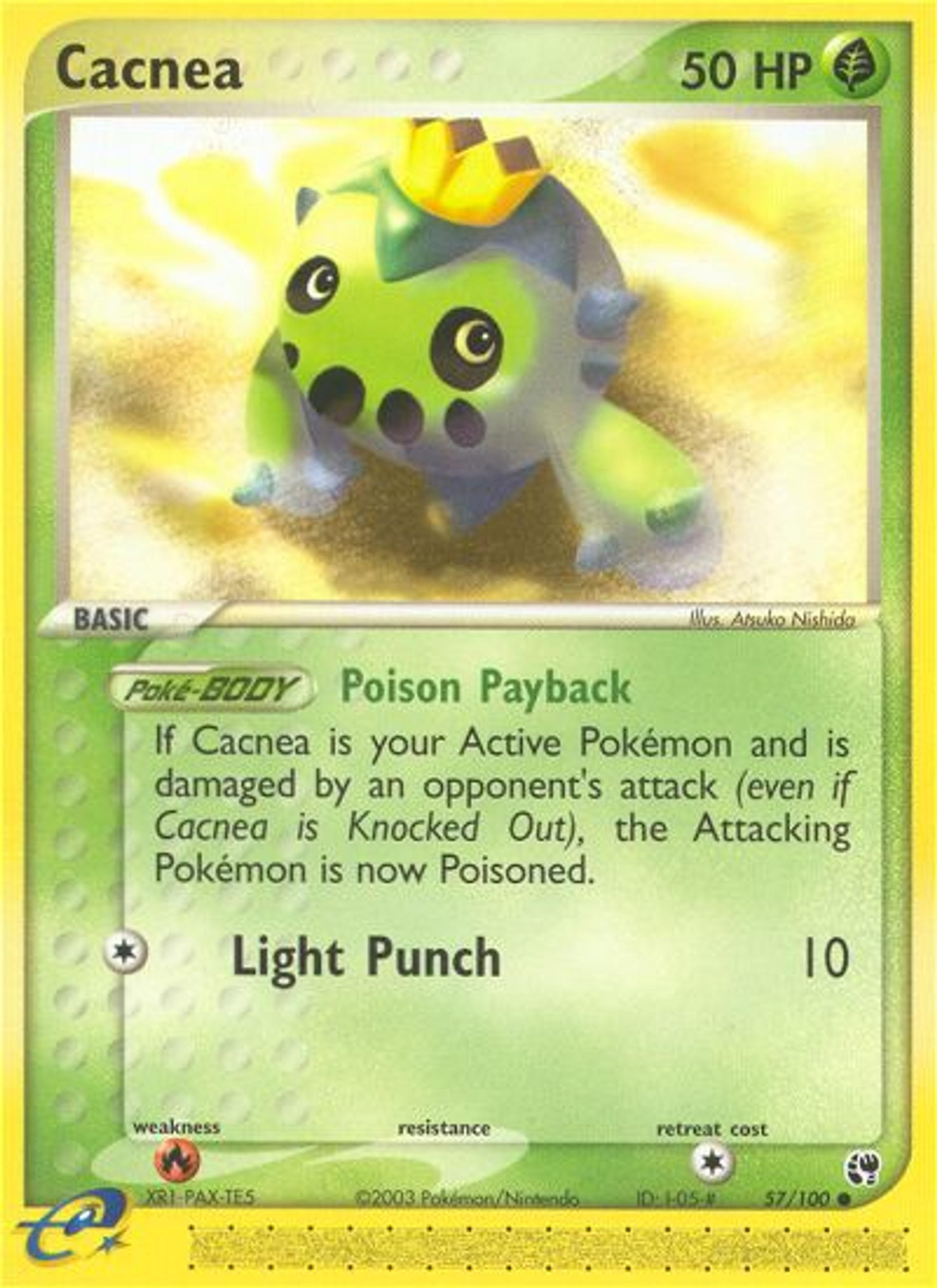 Cacnea — Sandstorm — Pokémon