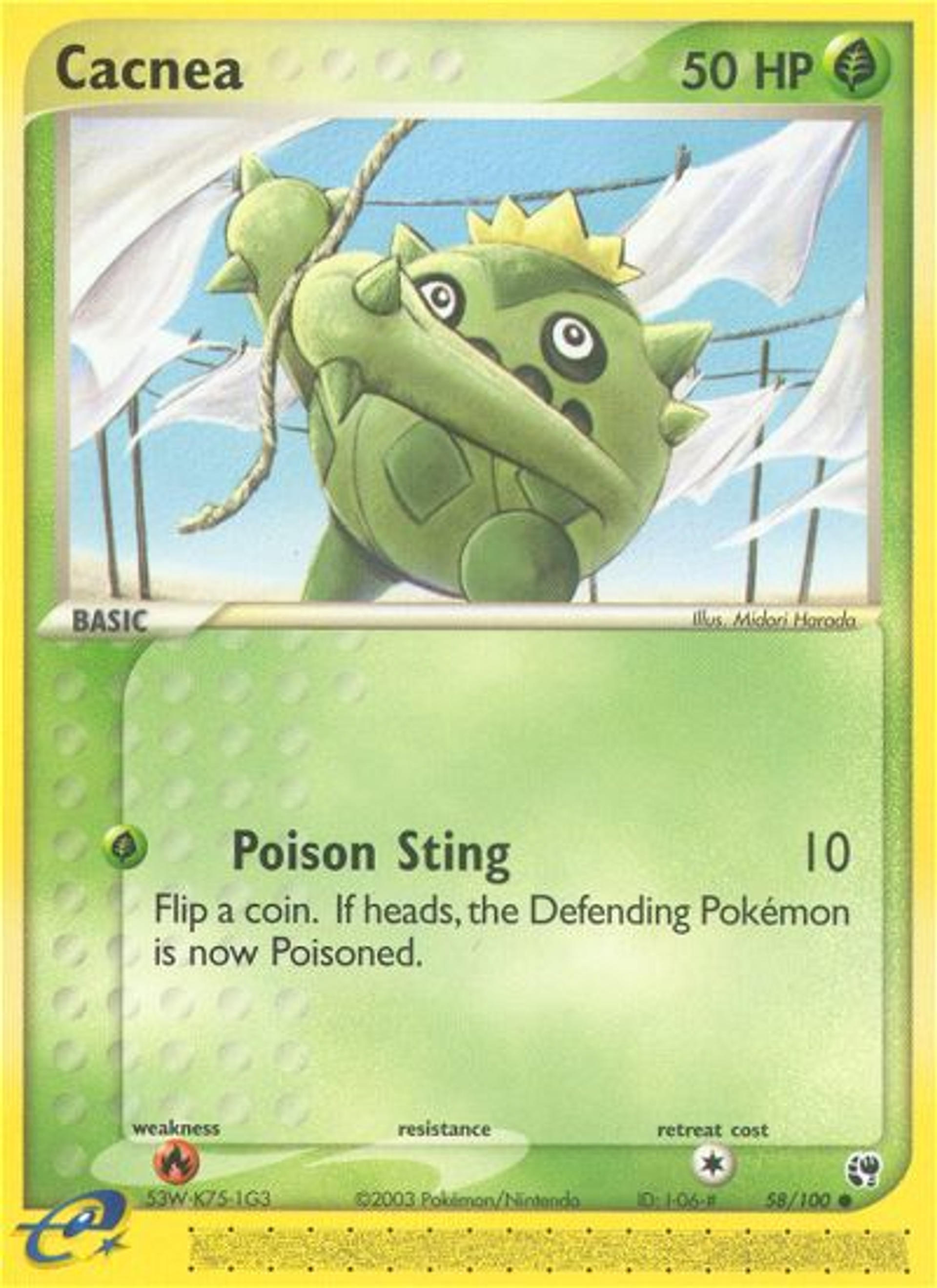 Cacnea — Sandstorm — Pokémon