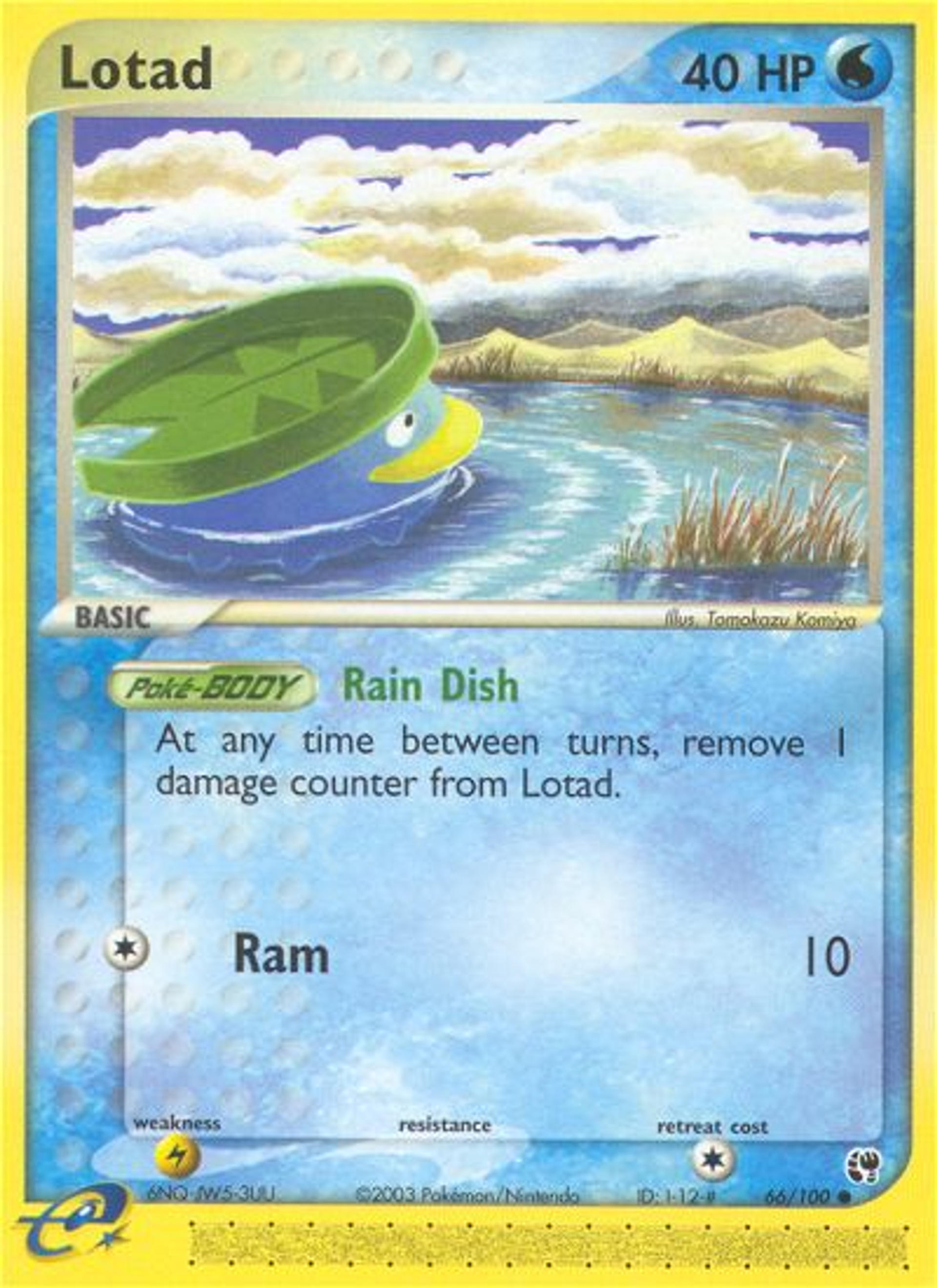 Lotad — Sandstorm — Pokémon