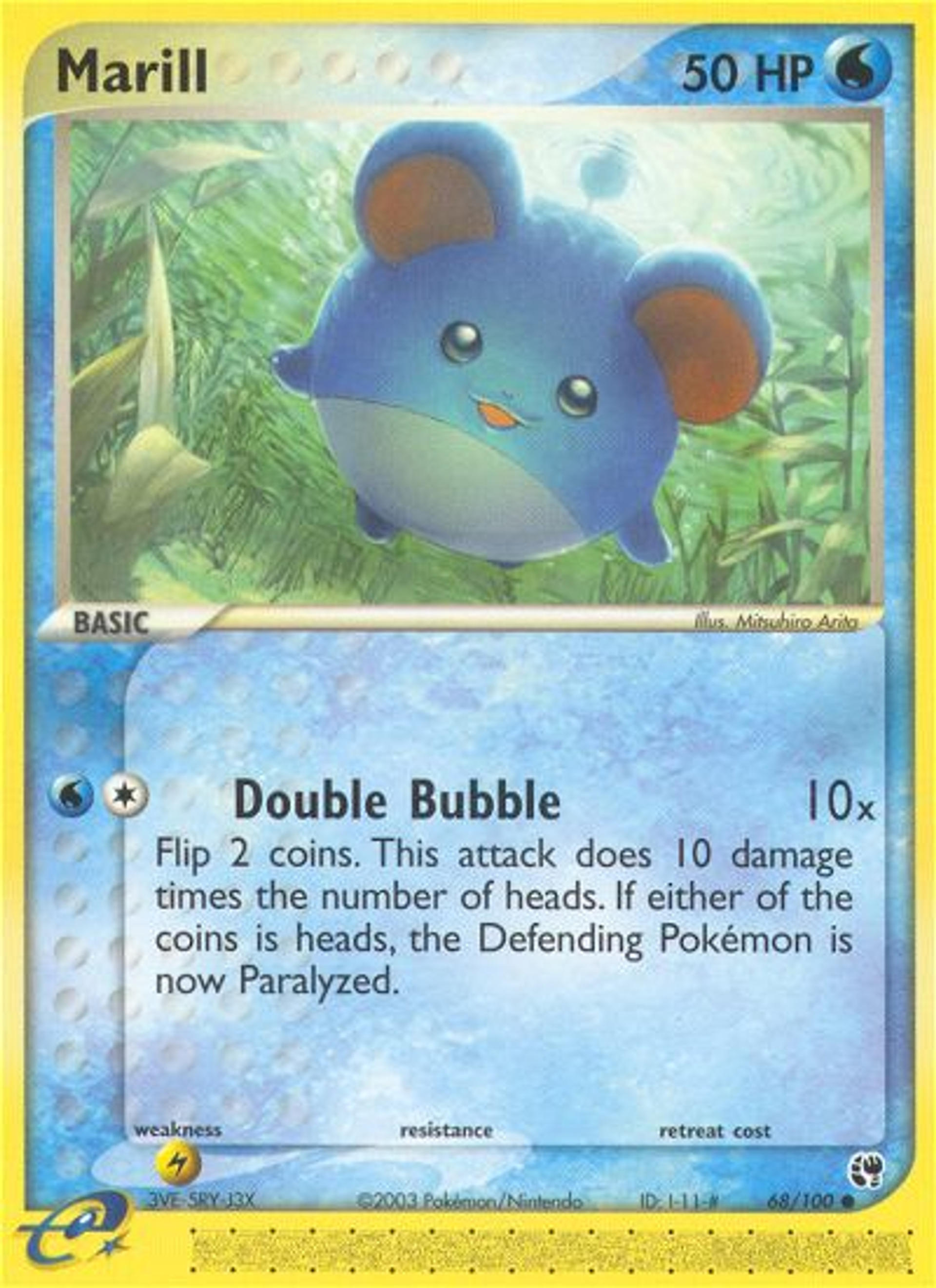 Marill — Sandstorm — Pokémon