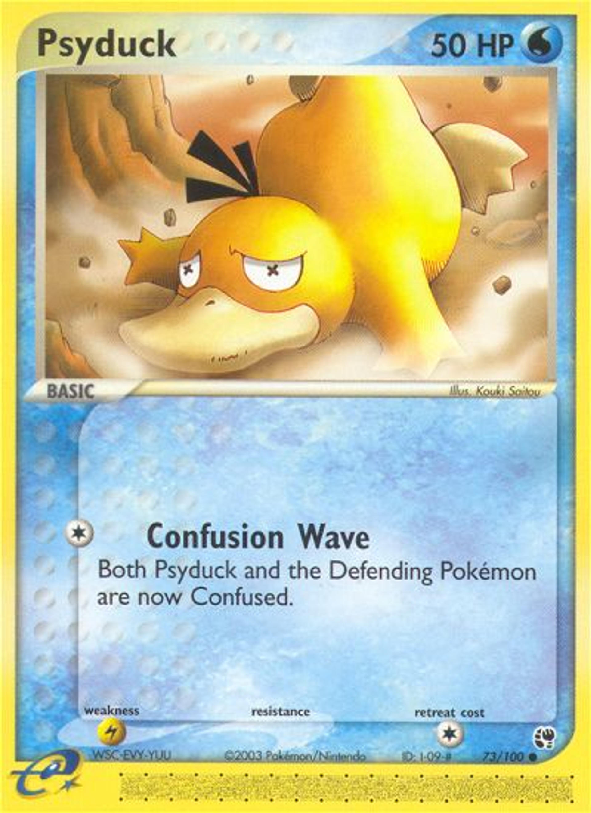 Psyduck — Sandstorm — Pokémon